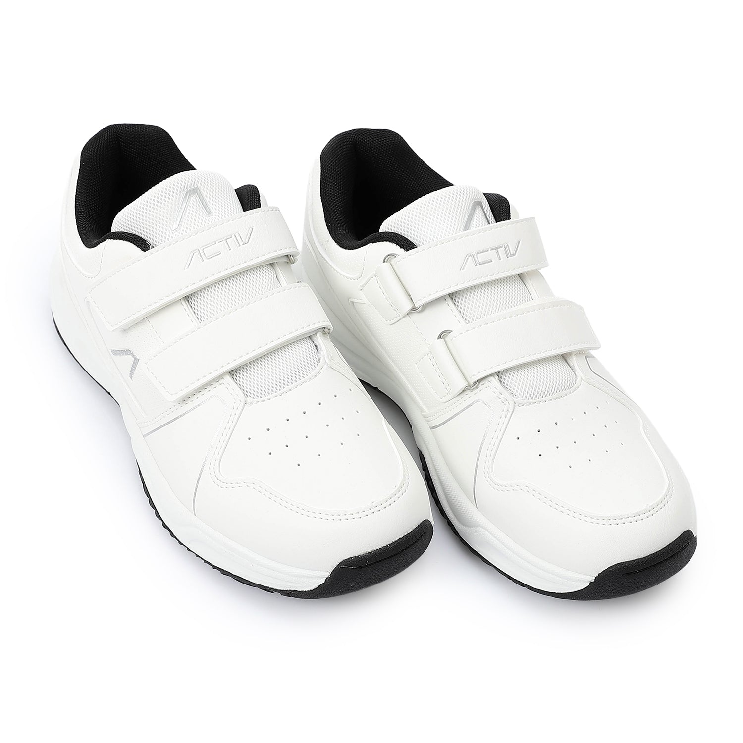 ACTIV YOUTH FASHON VELCRO SHOE - ابيض