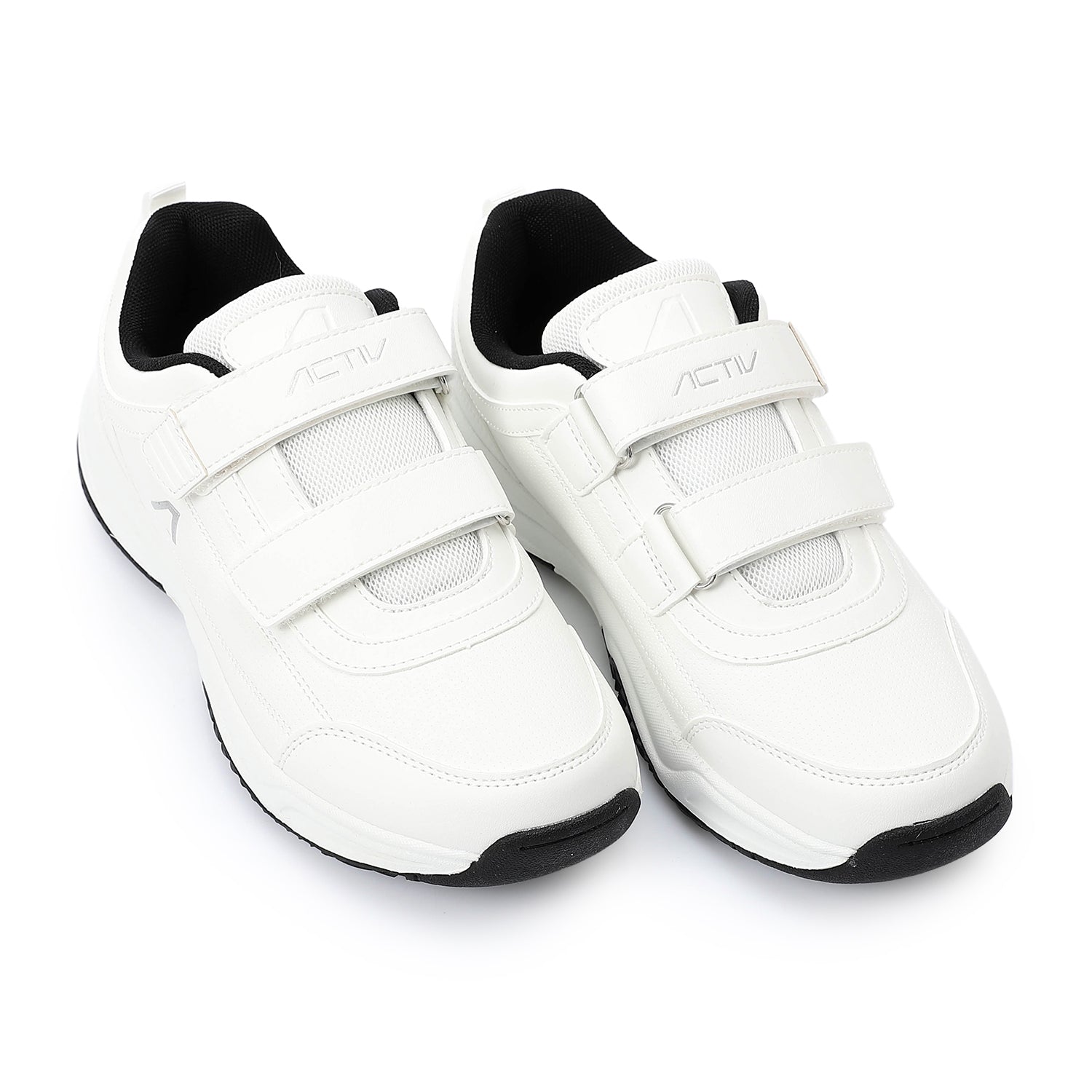 ACTIV YOUTH FASHON VELCRO SHOE - ابيض