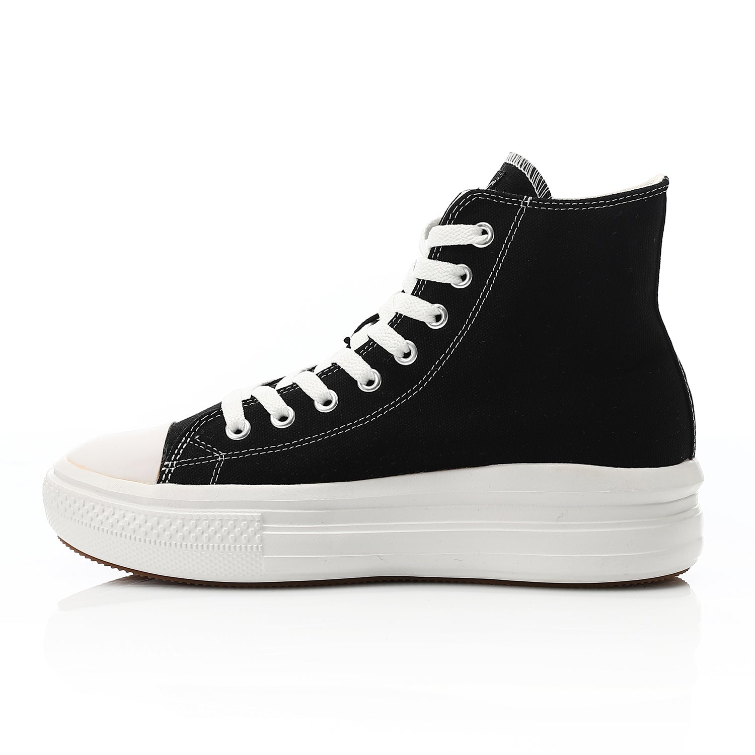ACTIV WOMEN'S CANVAS HALF BOOT - BLACK