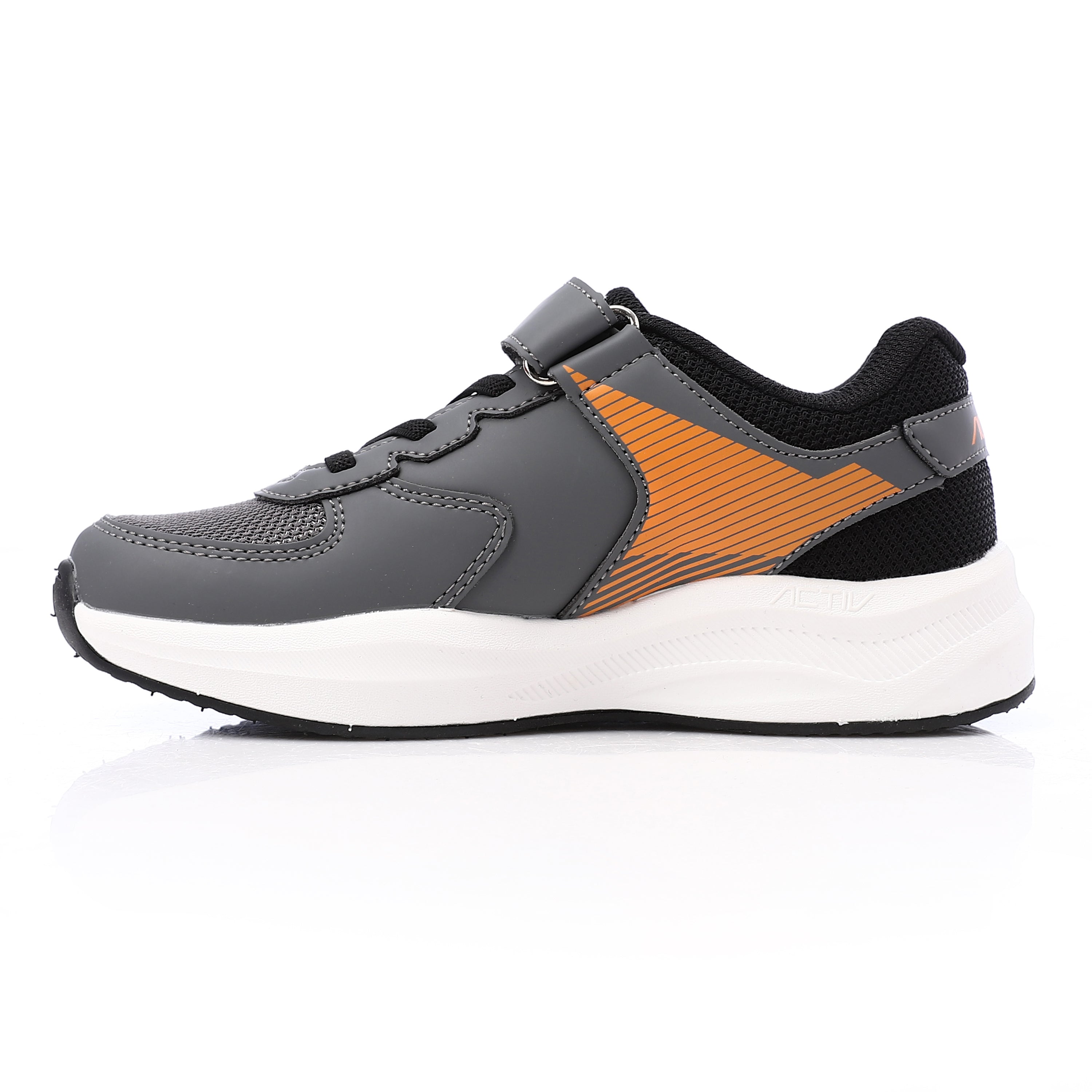 ACTIV KIDS FASHION VELCRO SHOE - D.GREY