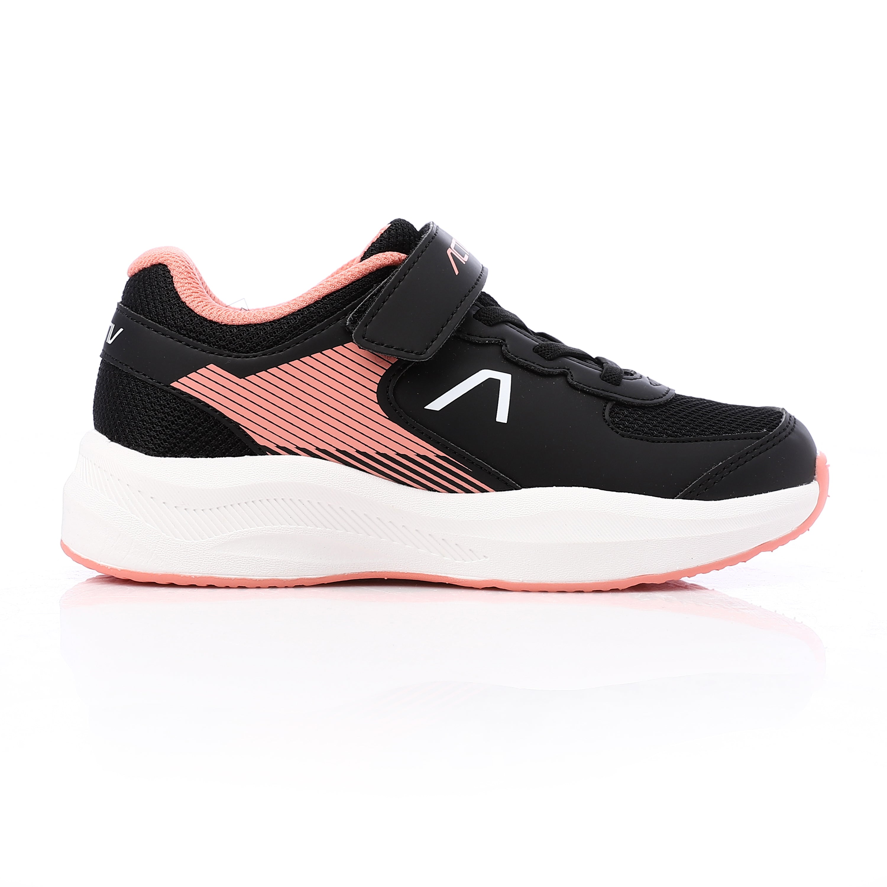 ACTIV KIDS FASHION VELCRO SHOE - اسود*بينك