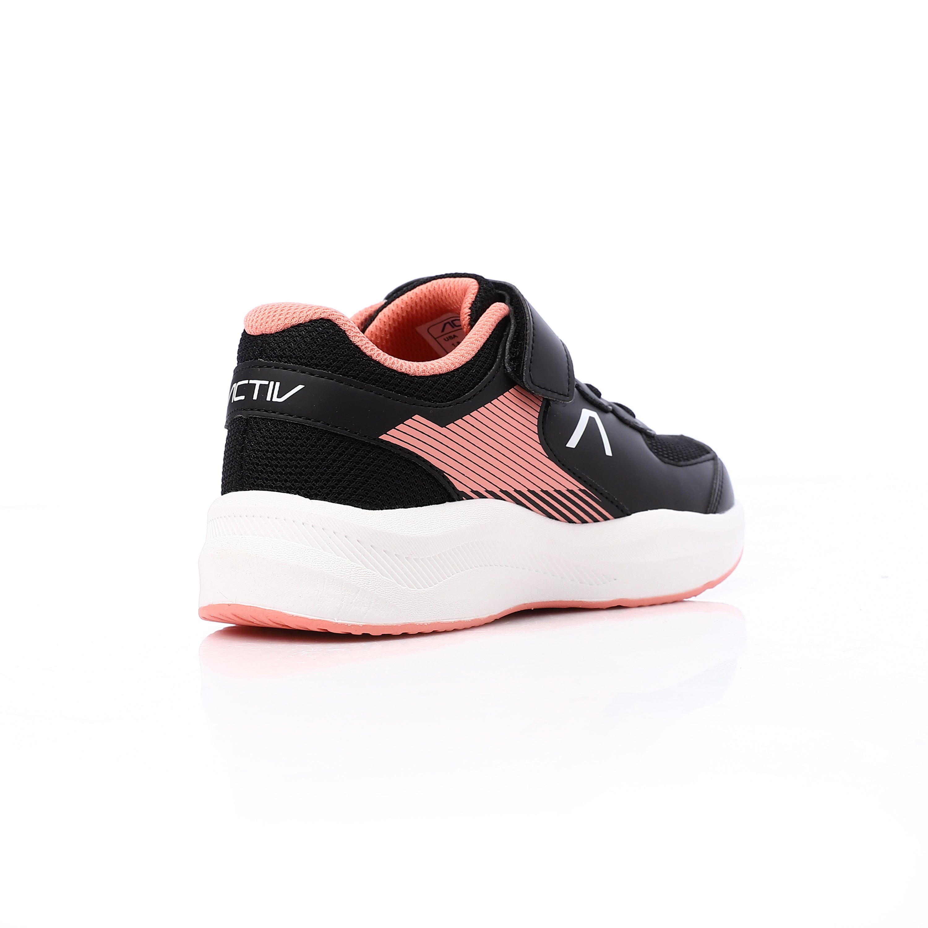 ACTIV KIDS FASHION VELCRO SHOE - اسود*بينك