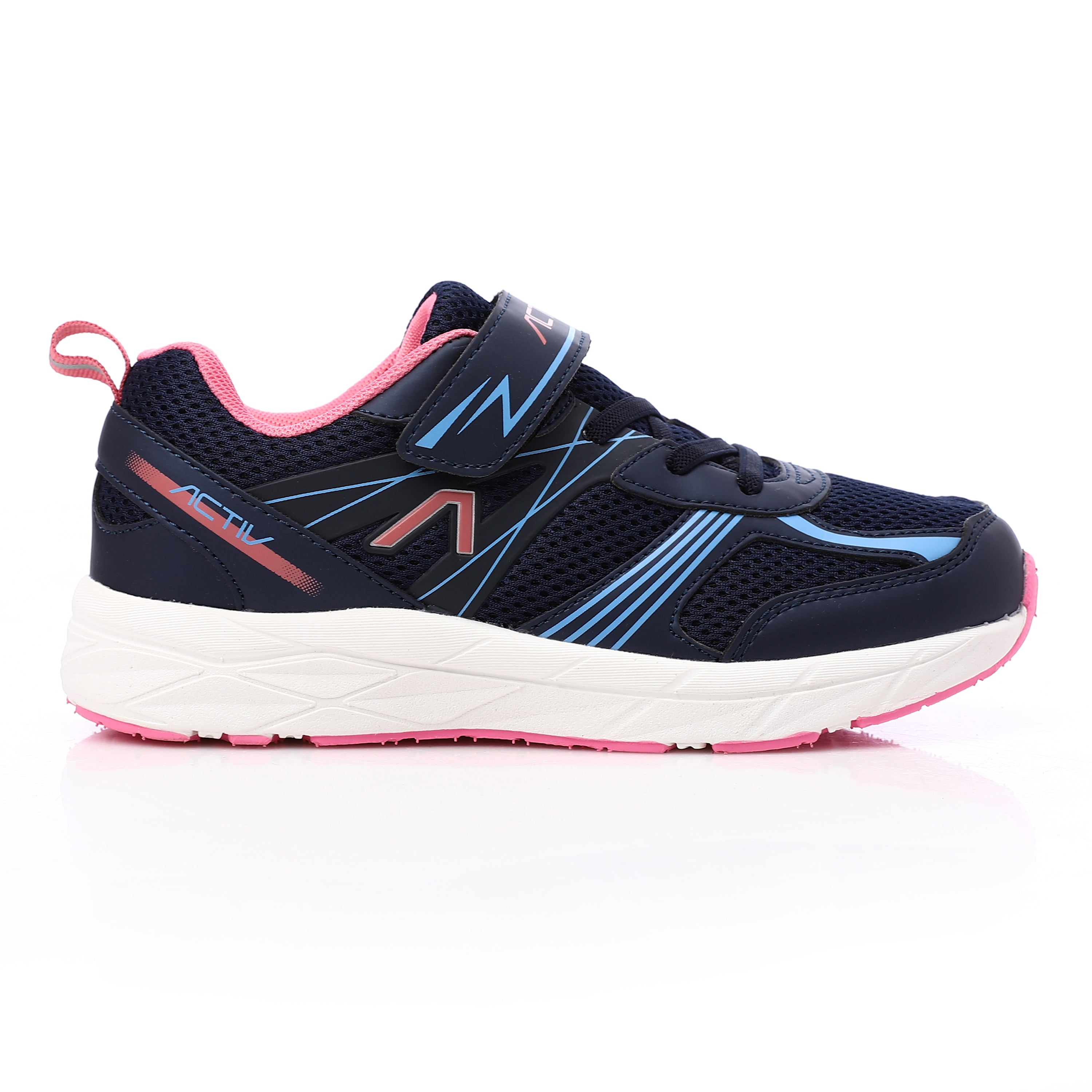 ACTIV KIDS FASHION VELCRO SHOE - كحلي*فوشيا