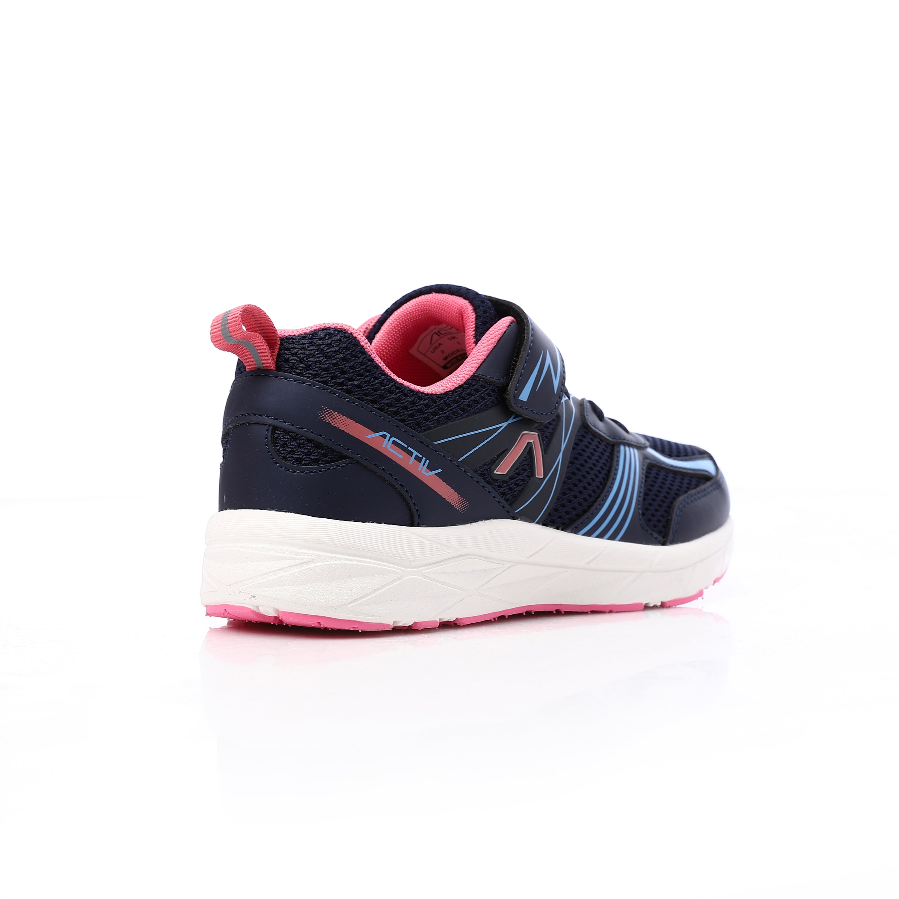 ACTIV KIDS FASHION VELCRO SHOE - كحلي*فوشيا