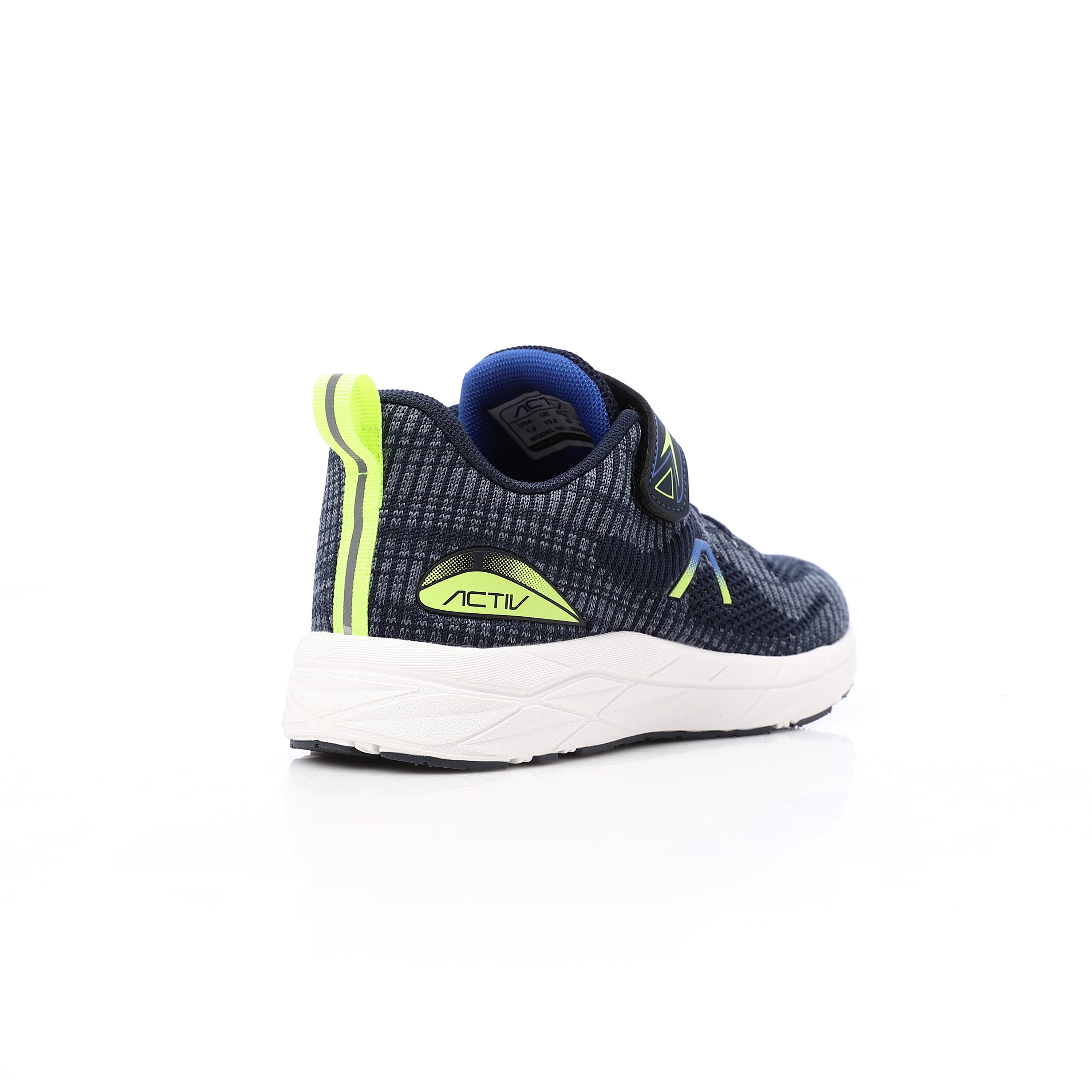 ACTIV KIDS FASHION VELCRO SHOE - NVY & GREN
