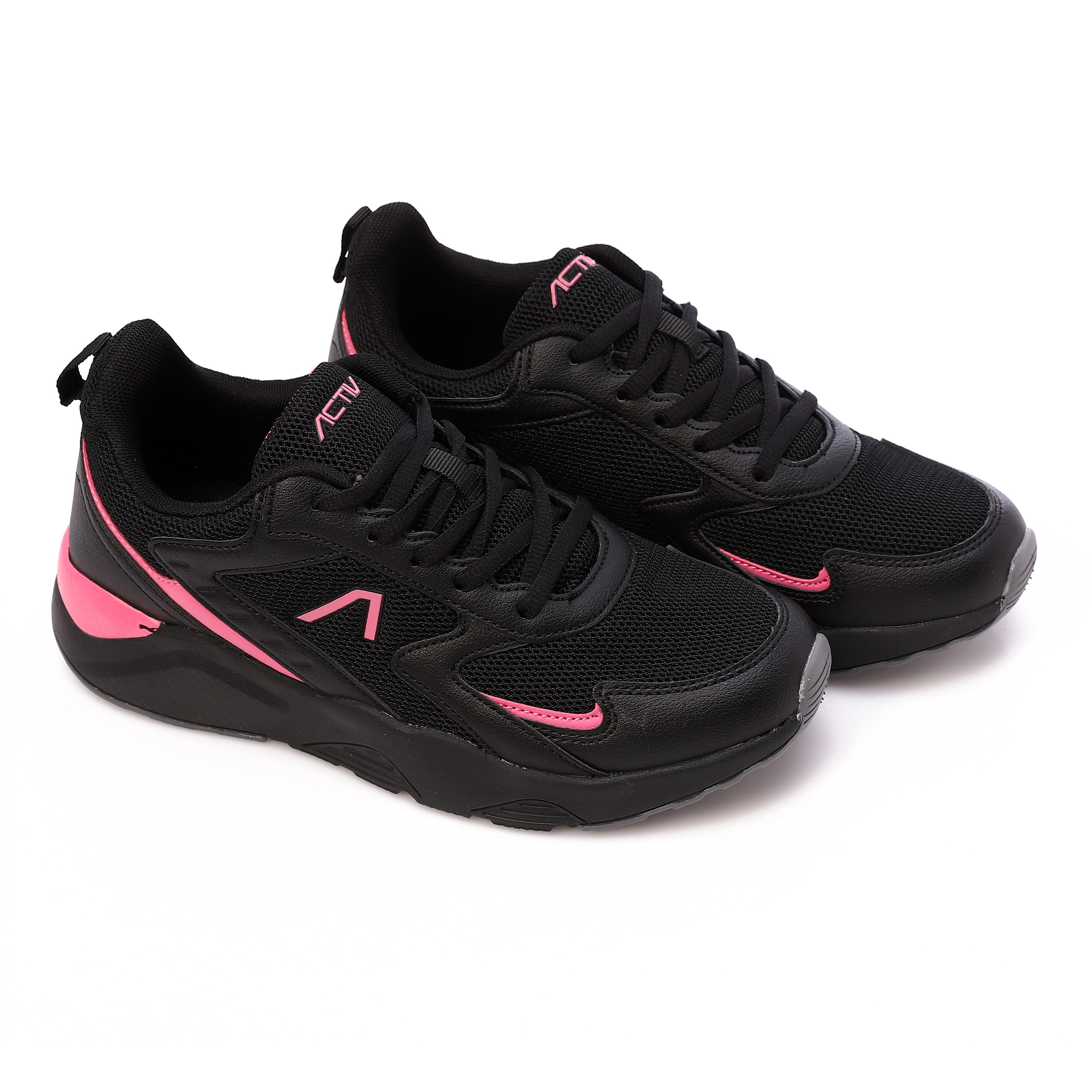 ACTIV WOMEN'S SHOES - BLK & PECH
