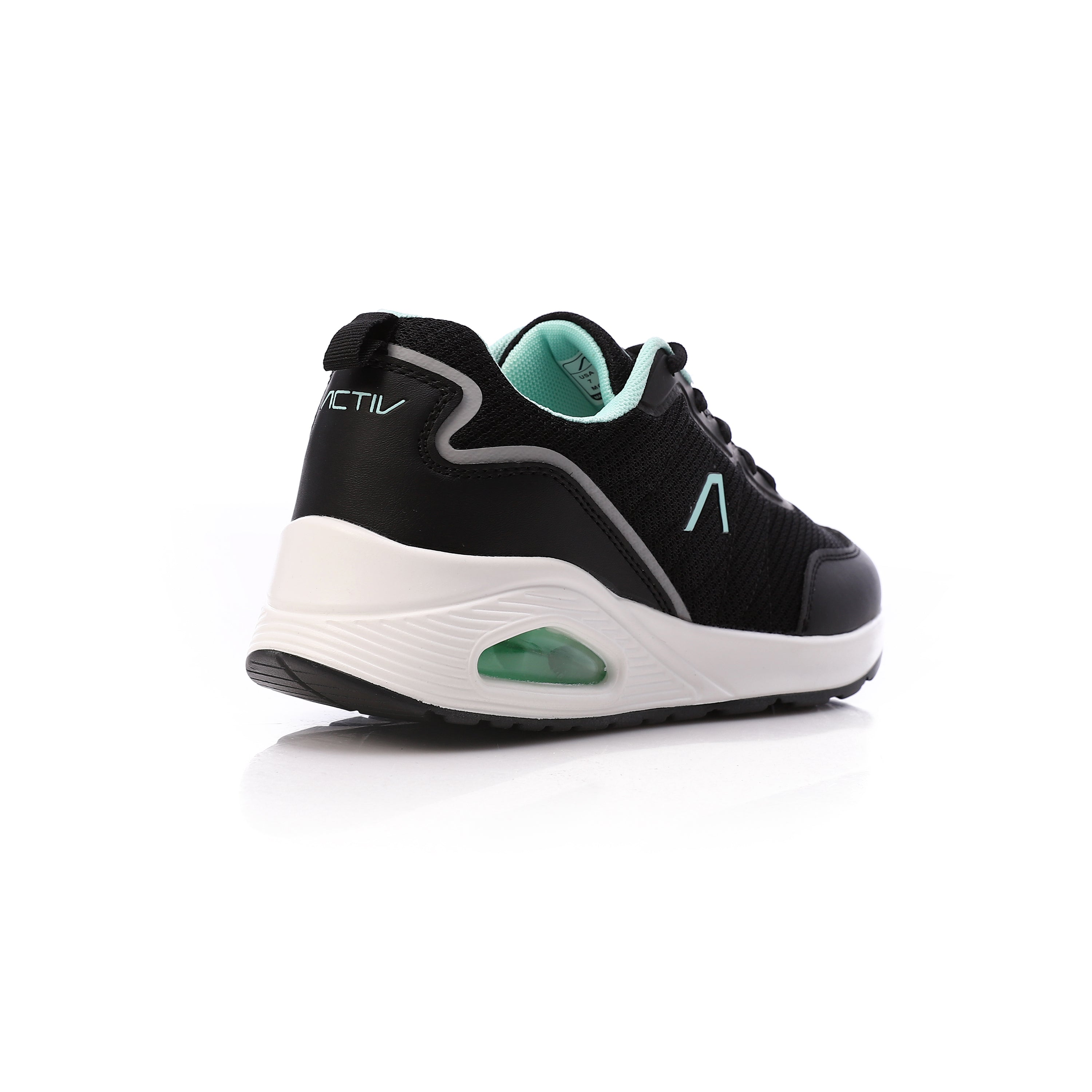 ACTIV WOMEN'S SHOES - BLK & MINT