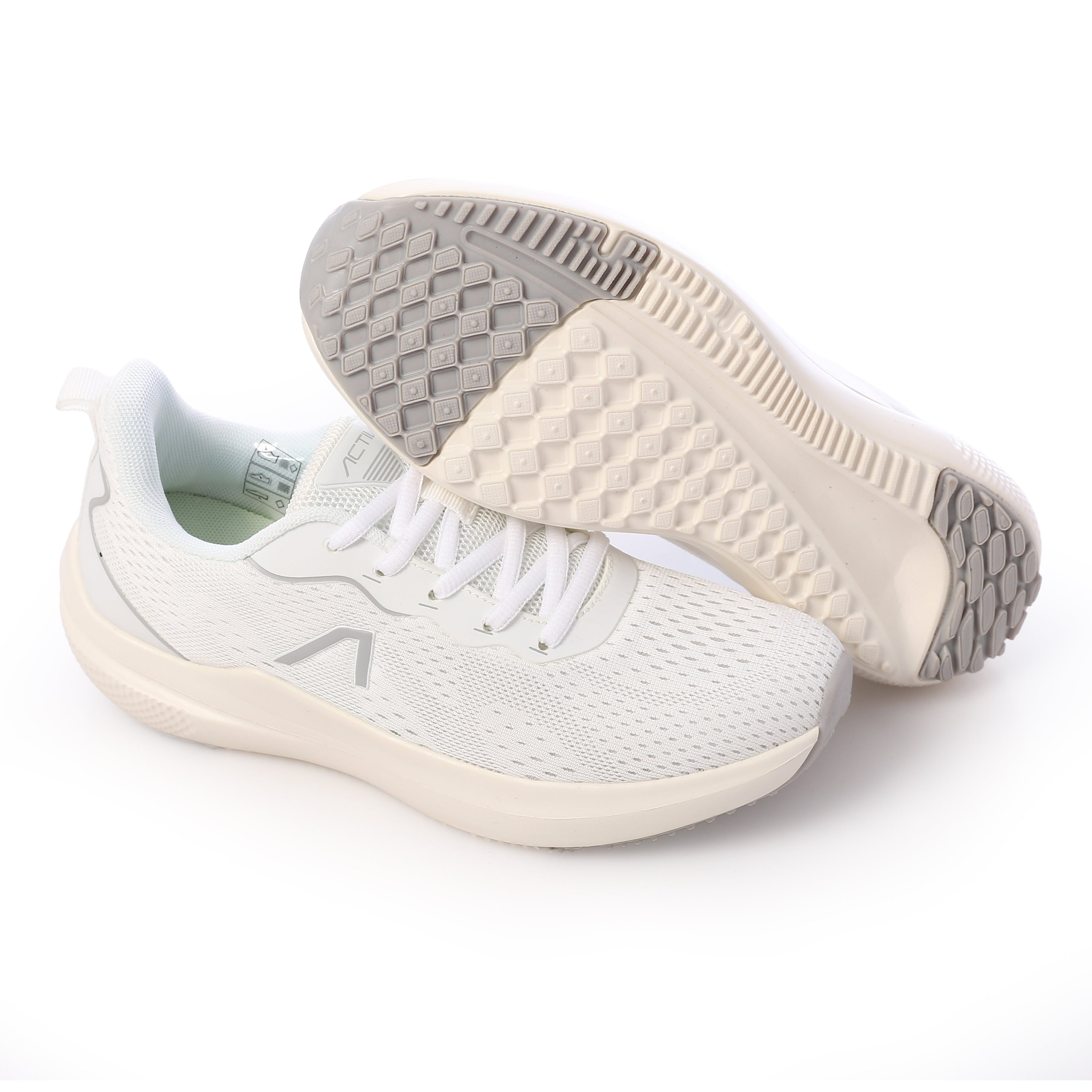 ACTIV WOMEN'S SHOES - ابيض*رمادي