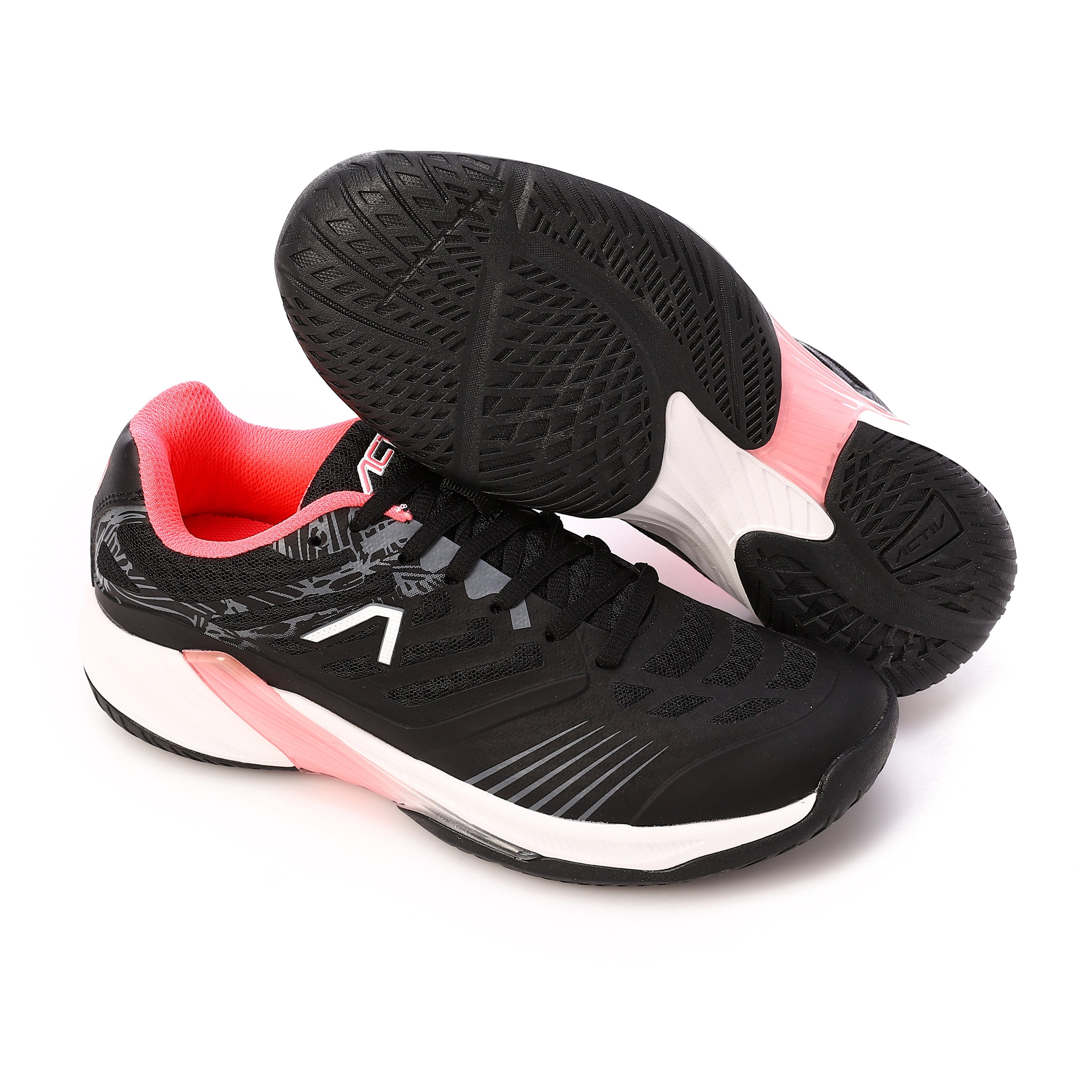ACTIV WOMEN'S SHOES - اسود*احمر