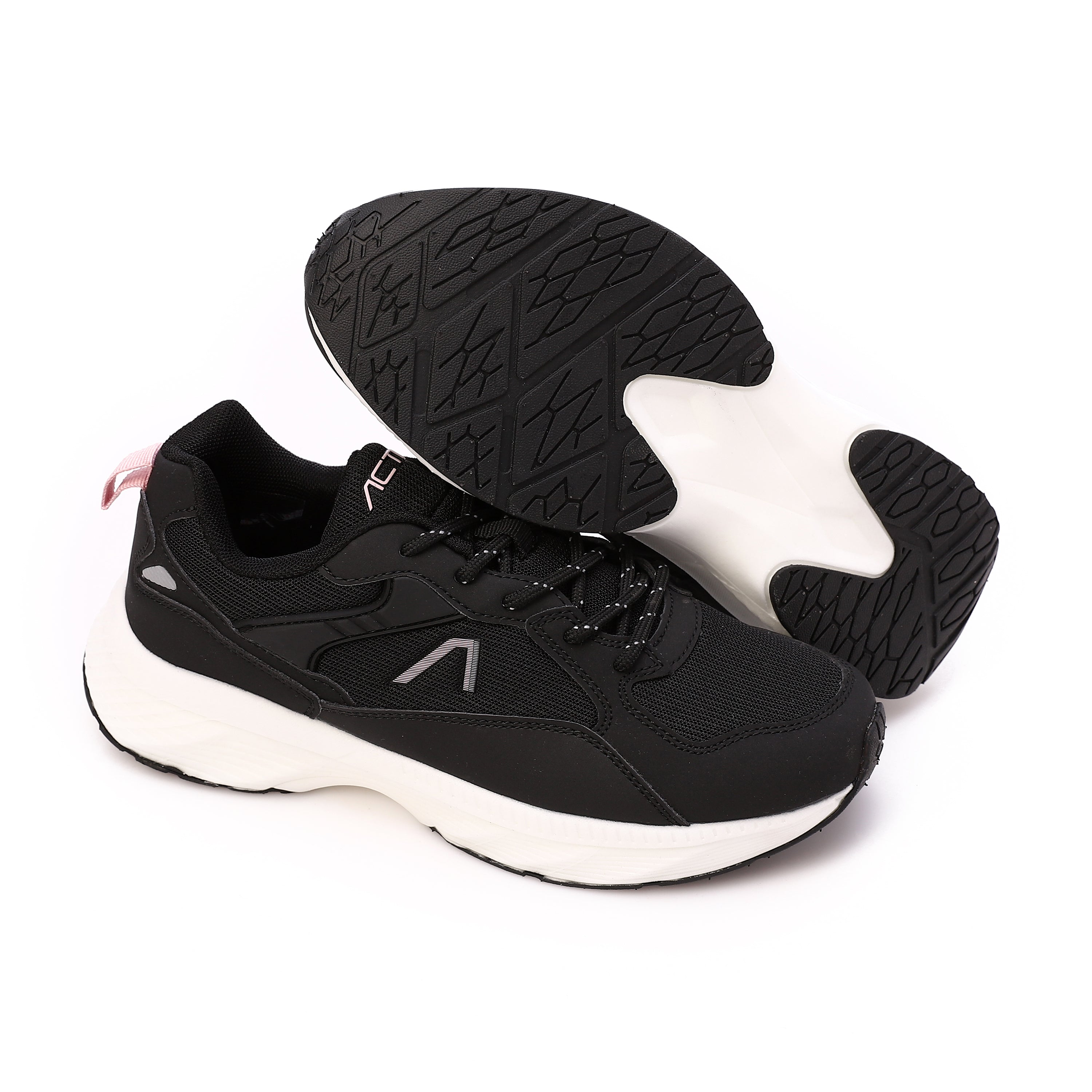ACTIV WOMEN'S SHOES - BLK & PINK
