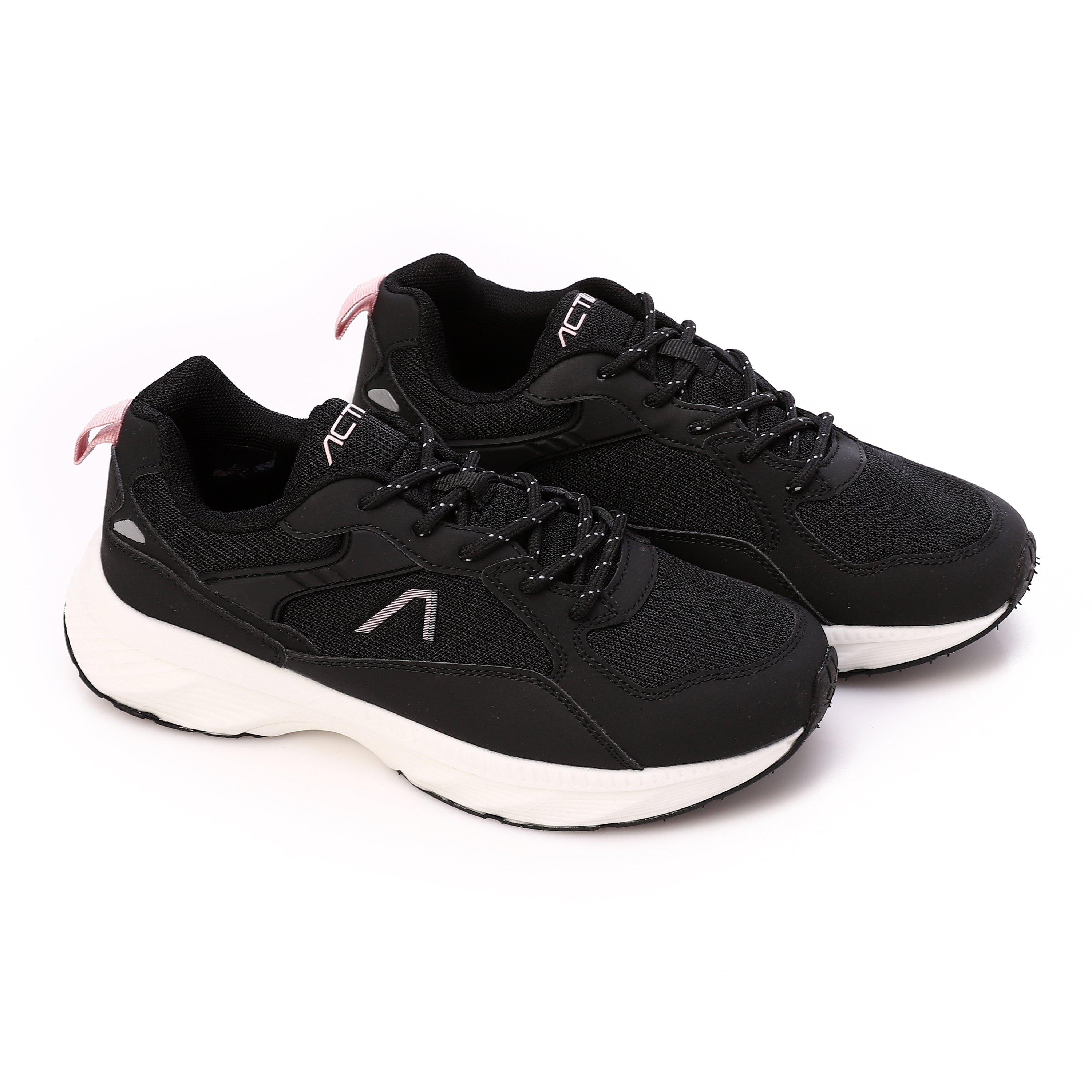 ACTIV WOMEN'S SHOES - BLK & PINK