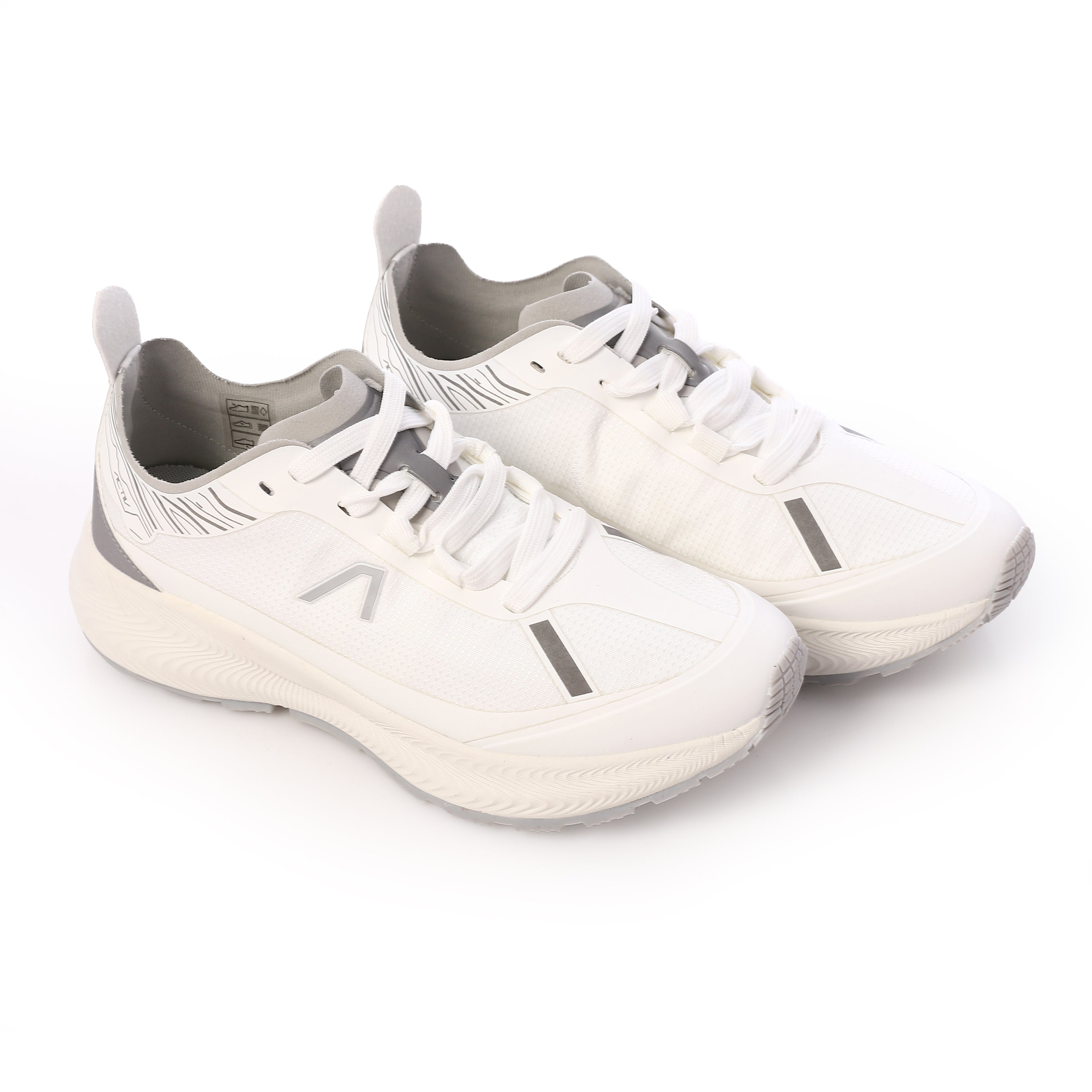 ACTIV WOMEN'S SHOES - WHT & GREY