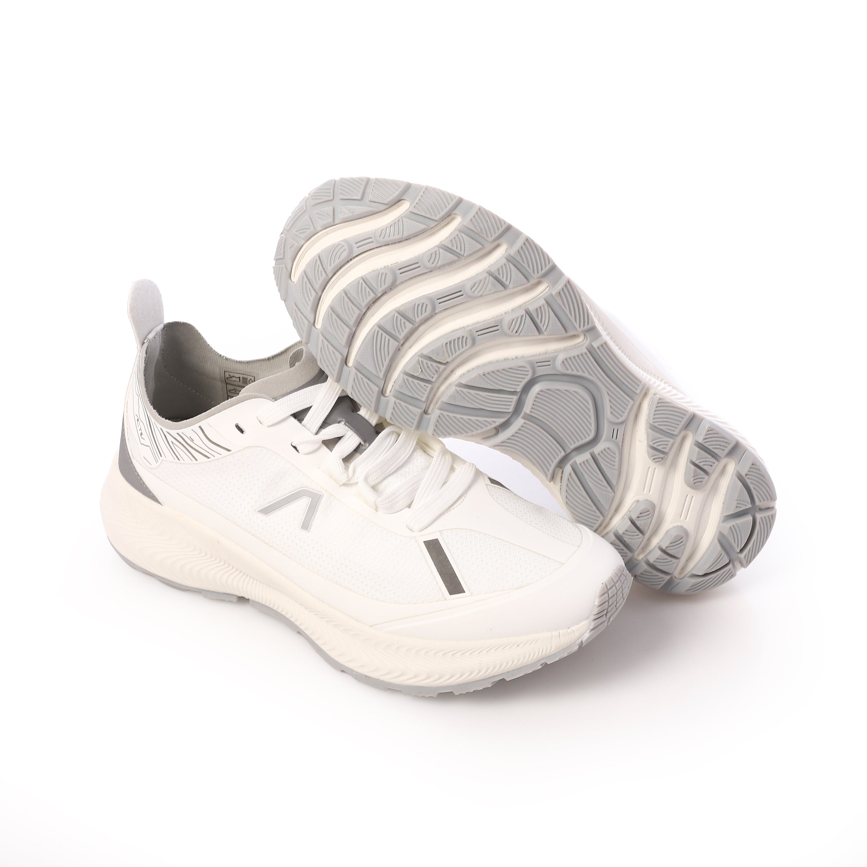 ACTIV WOMEN'S SHOES - WHT & GREY