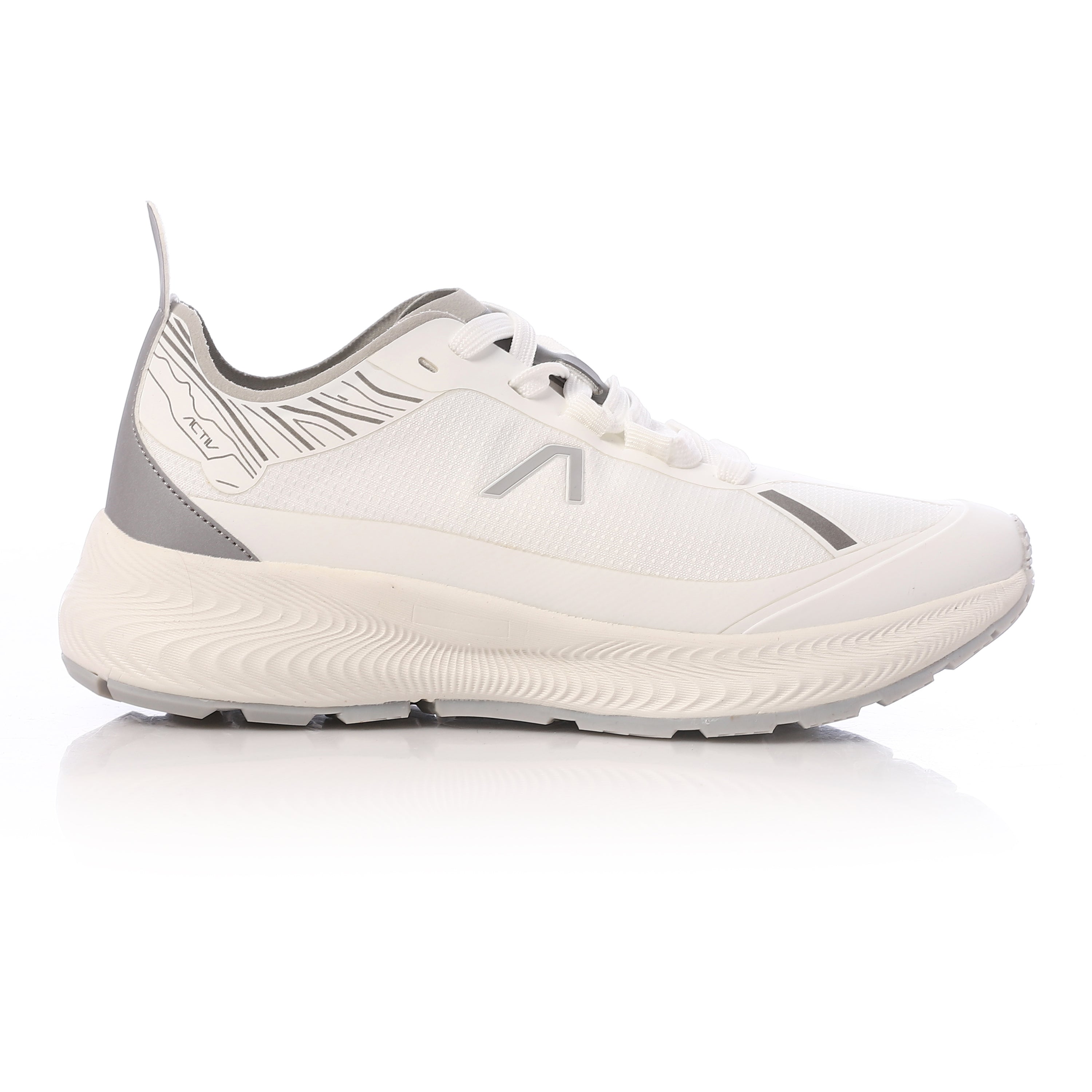 ACTIV WOMEN'S SHOES - WHT & GREY