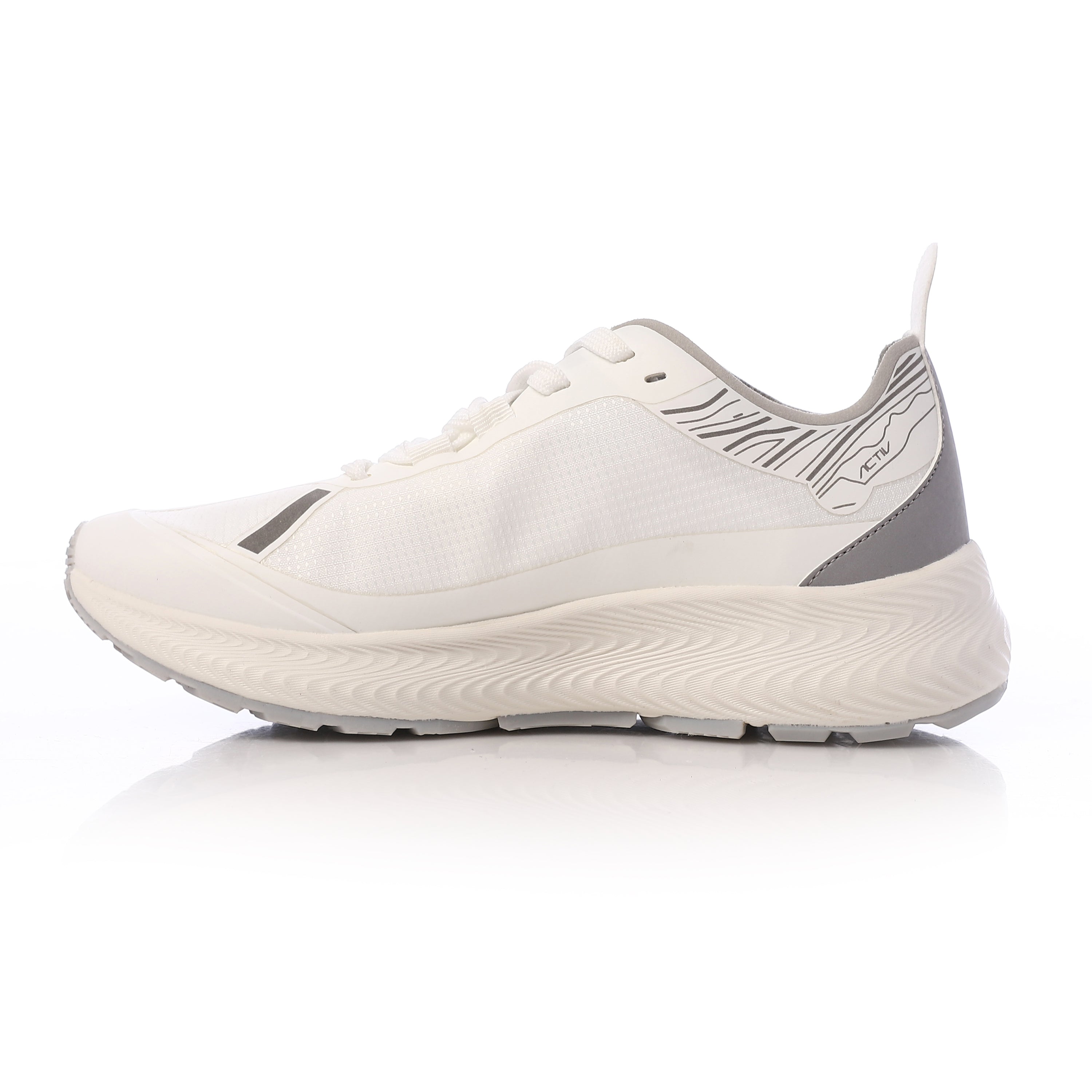 ACTIV WOMEN'S SHOES - WHT & GREY