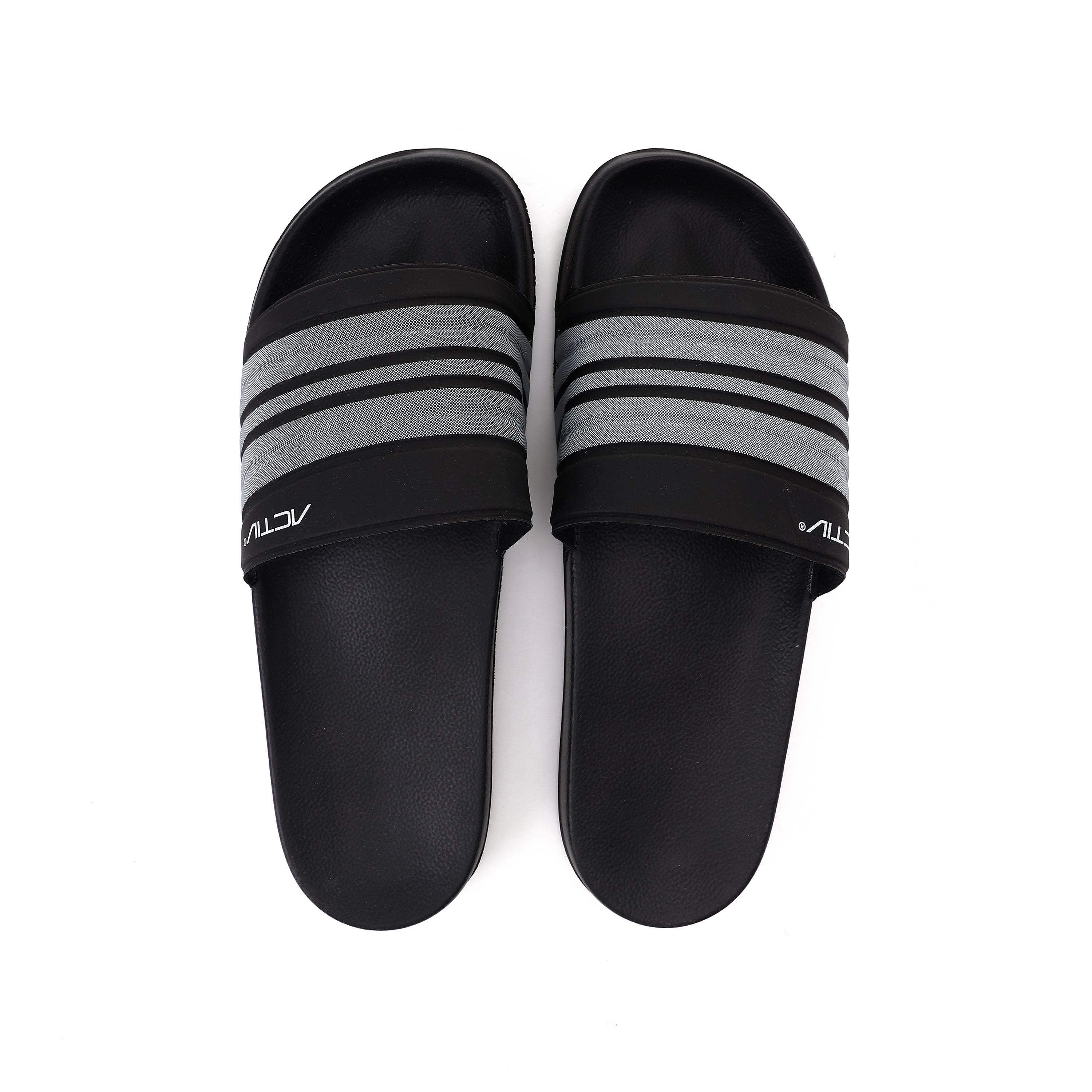 ACTIV MEN'S SLIPPER - BLACK