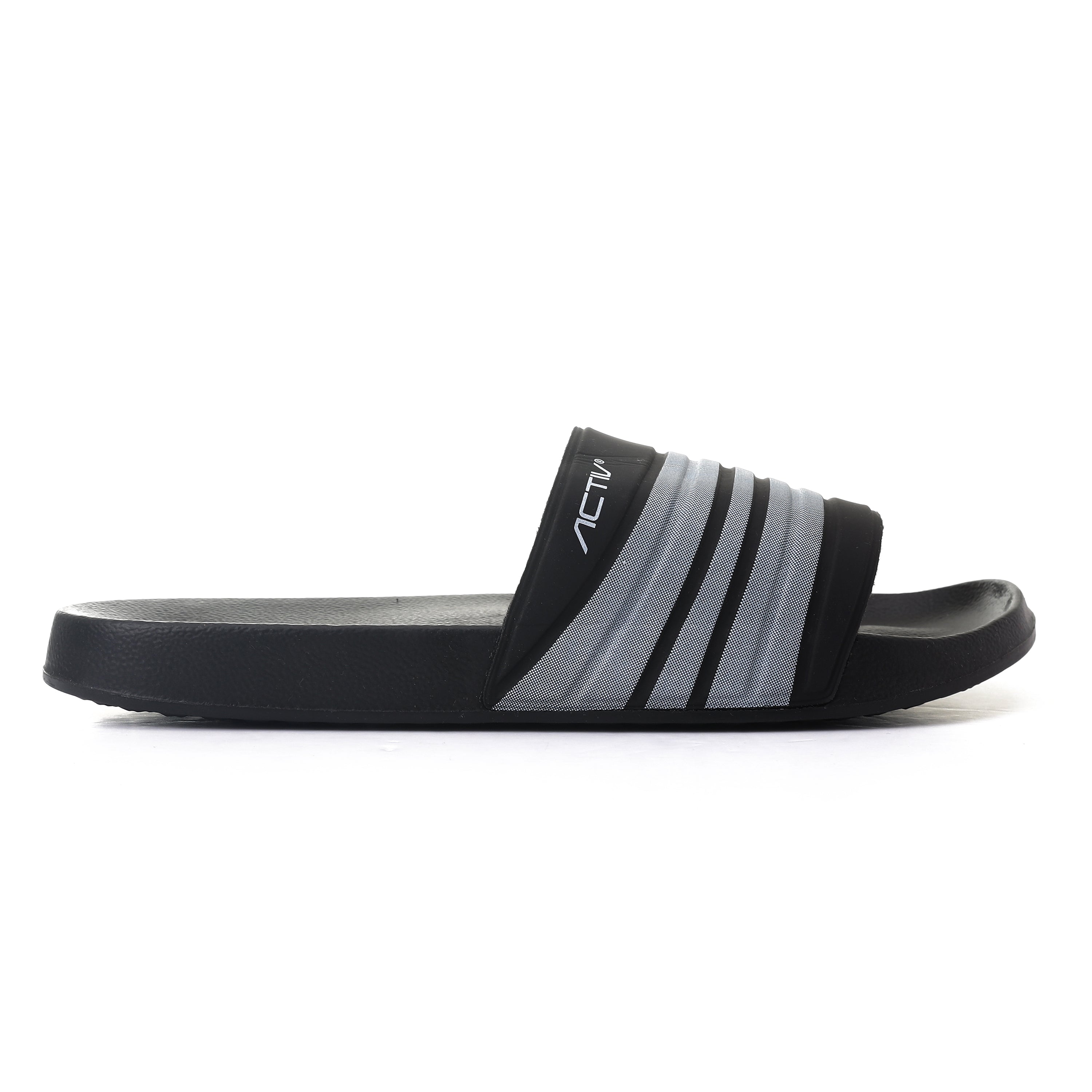 ACTIV MEN'S SLIPPER - BLACK