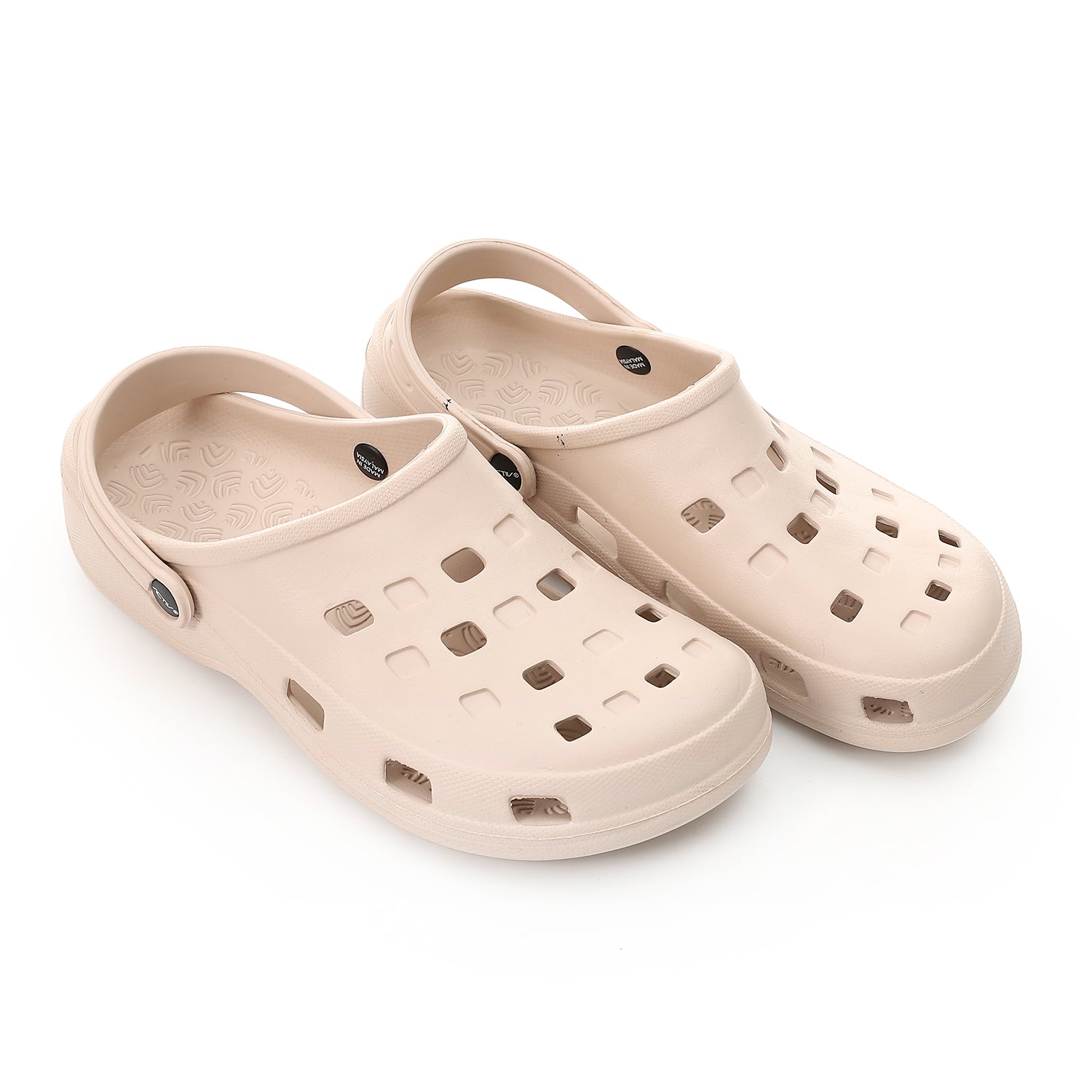 ACTIV MEN'S CLOGS - L,BEIGE 