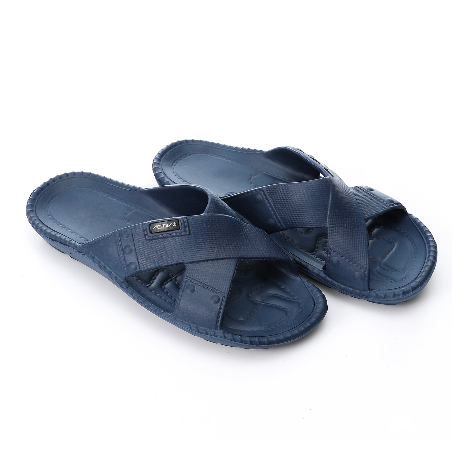 ACTIV MEN'S SLIPPER - NAVY 