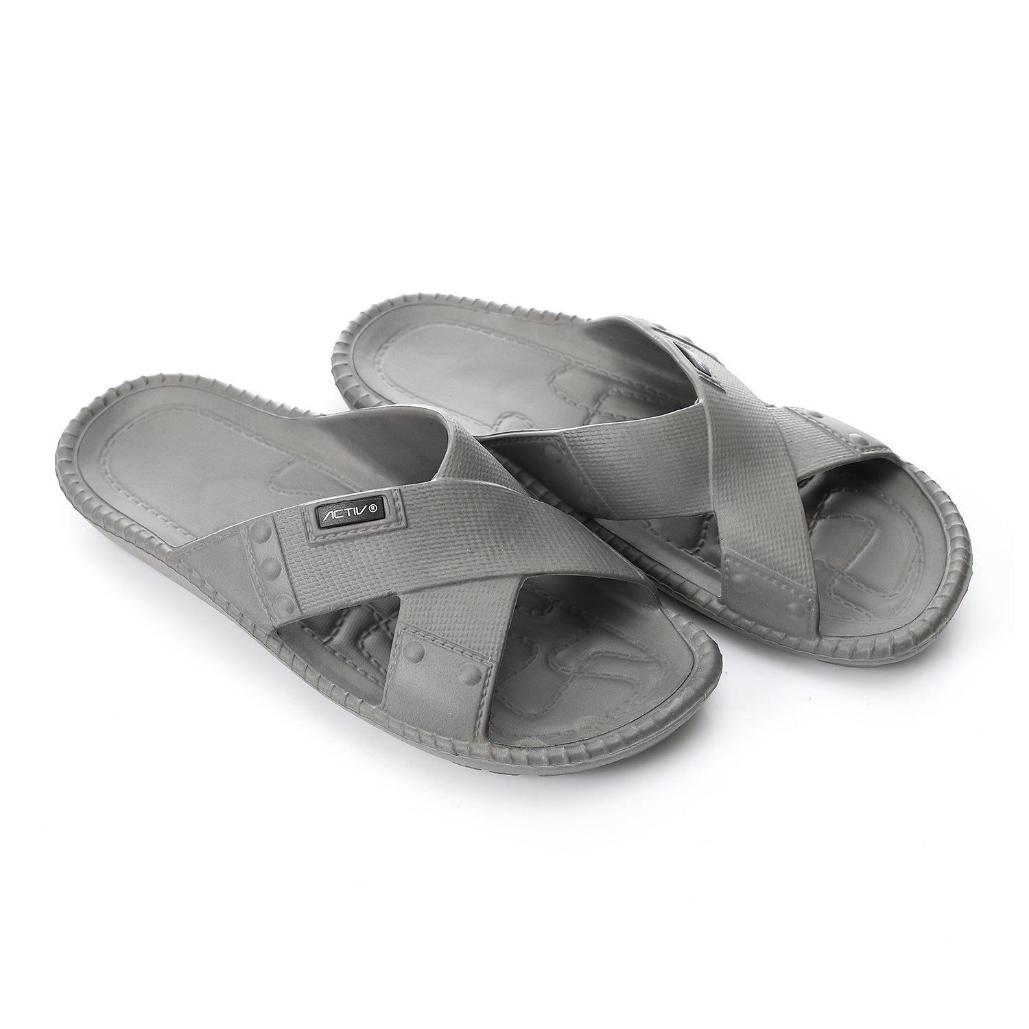 ACTIV MEN'S SLIPPER - D.GREY 