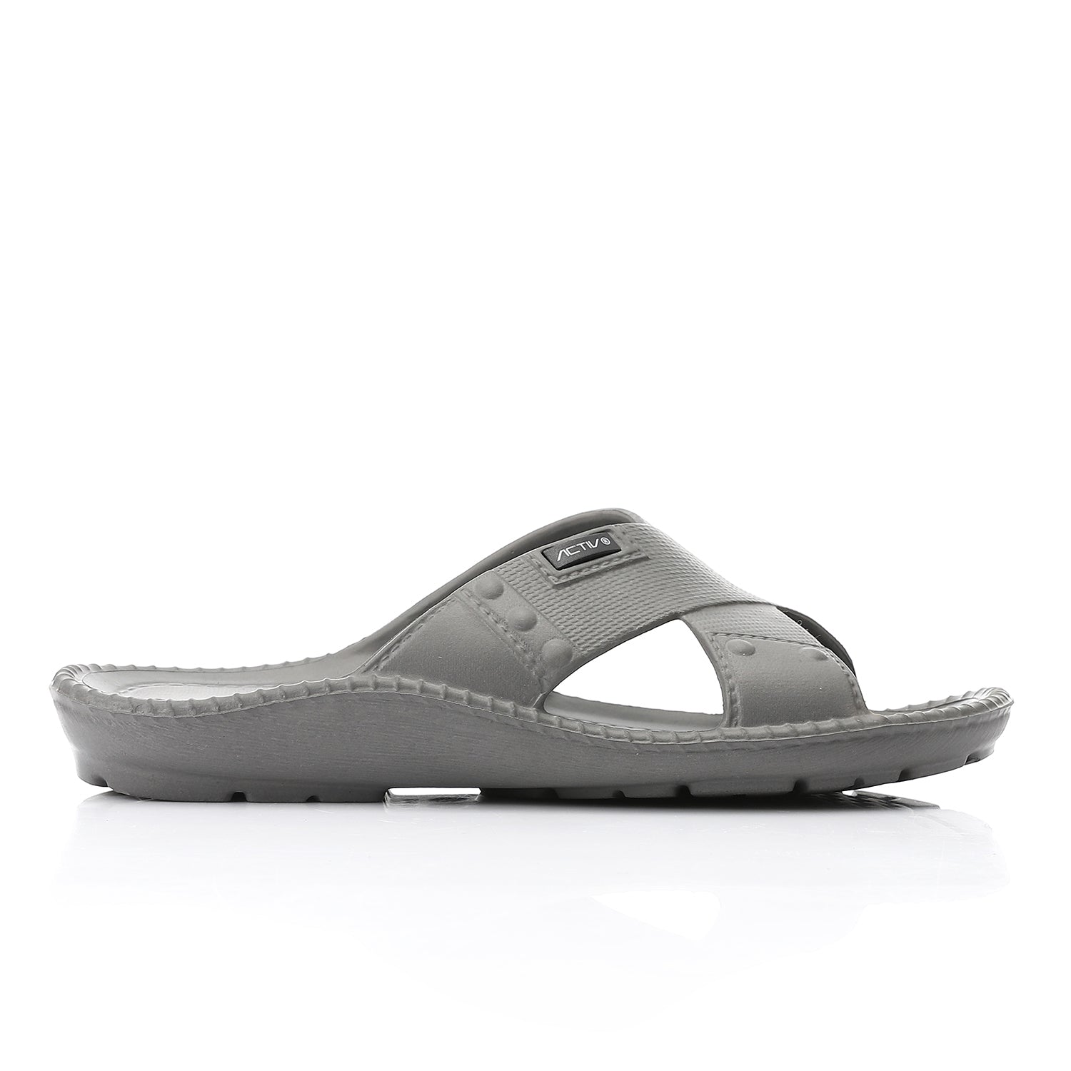 ACTIV MEN'S SLIPPER - D.GREY 