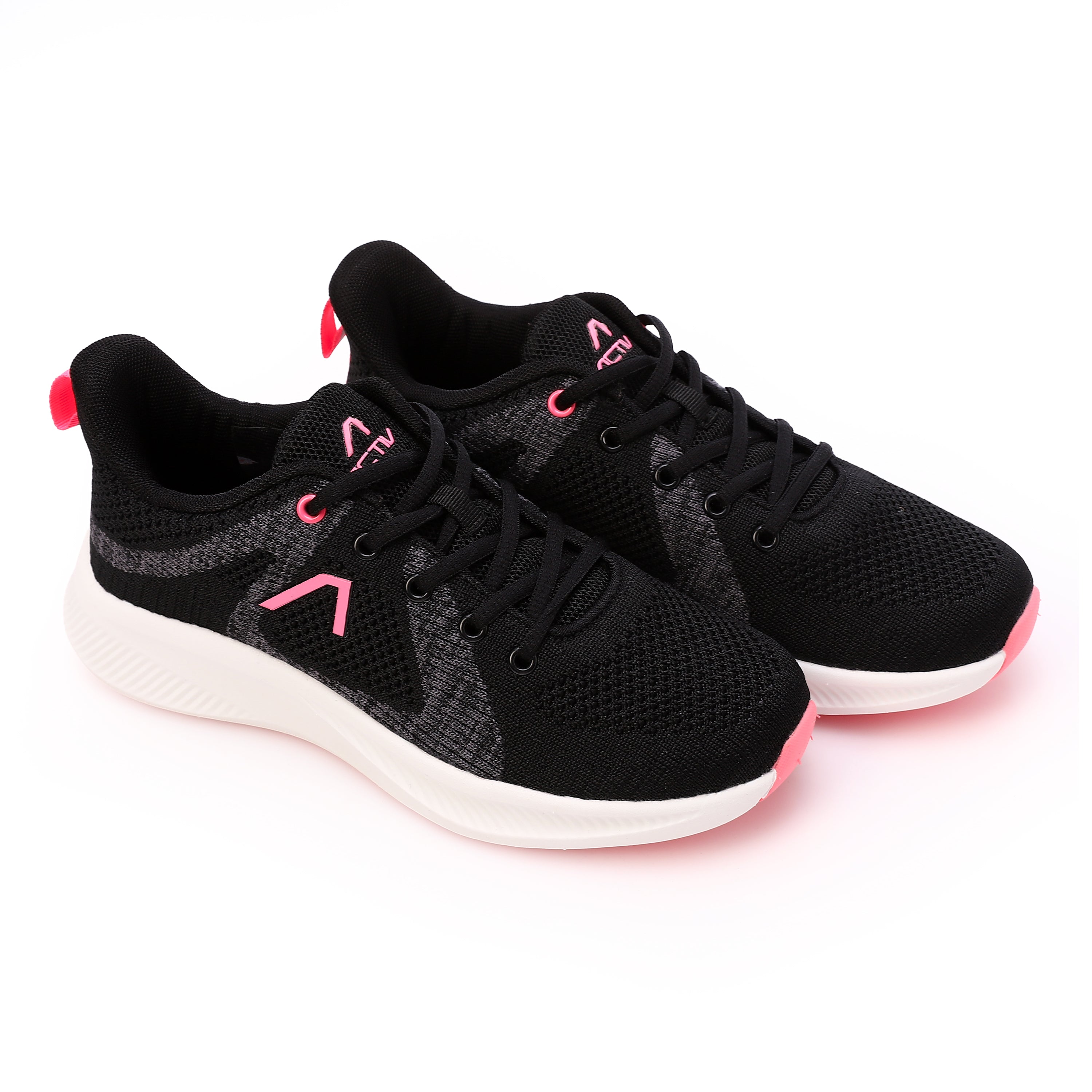 ACTIV WOMEN'S FASHION SHOES - BLK & PINK