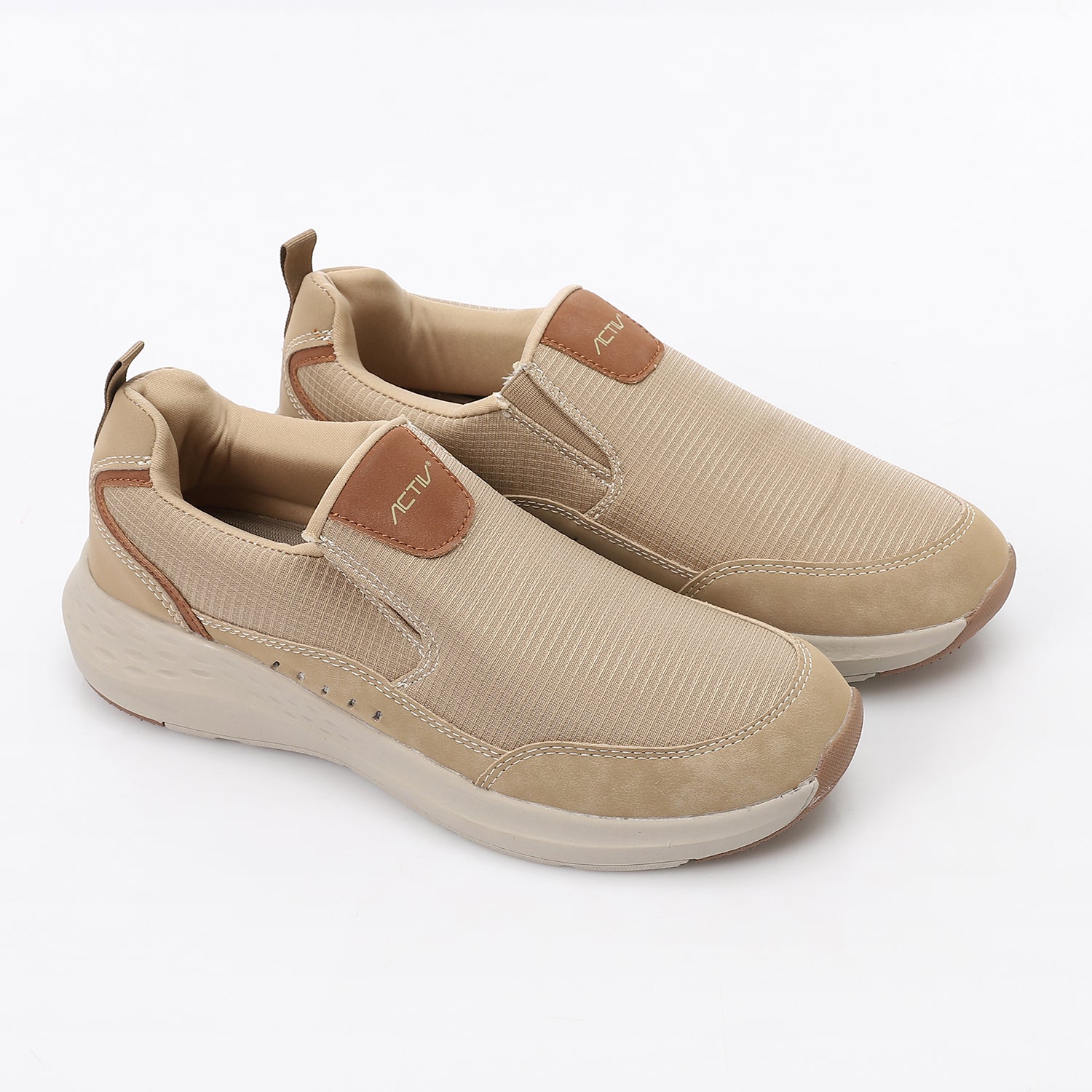 ACTIV MEN'S FASHION SHOES - KHAKI