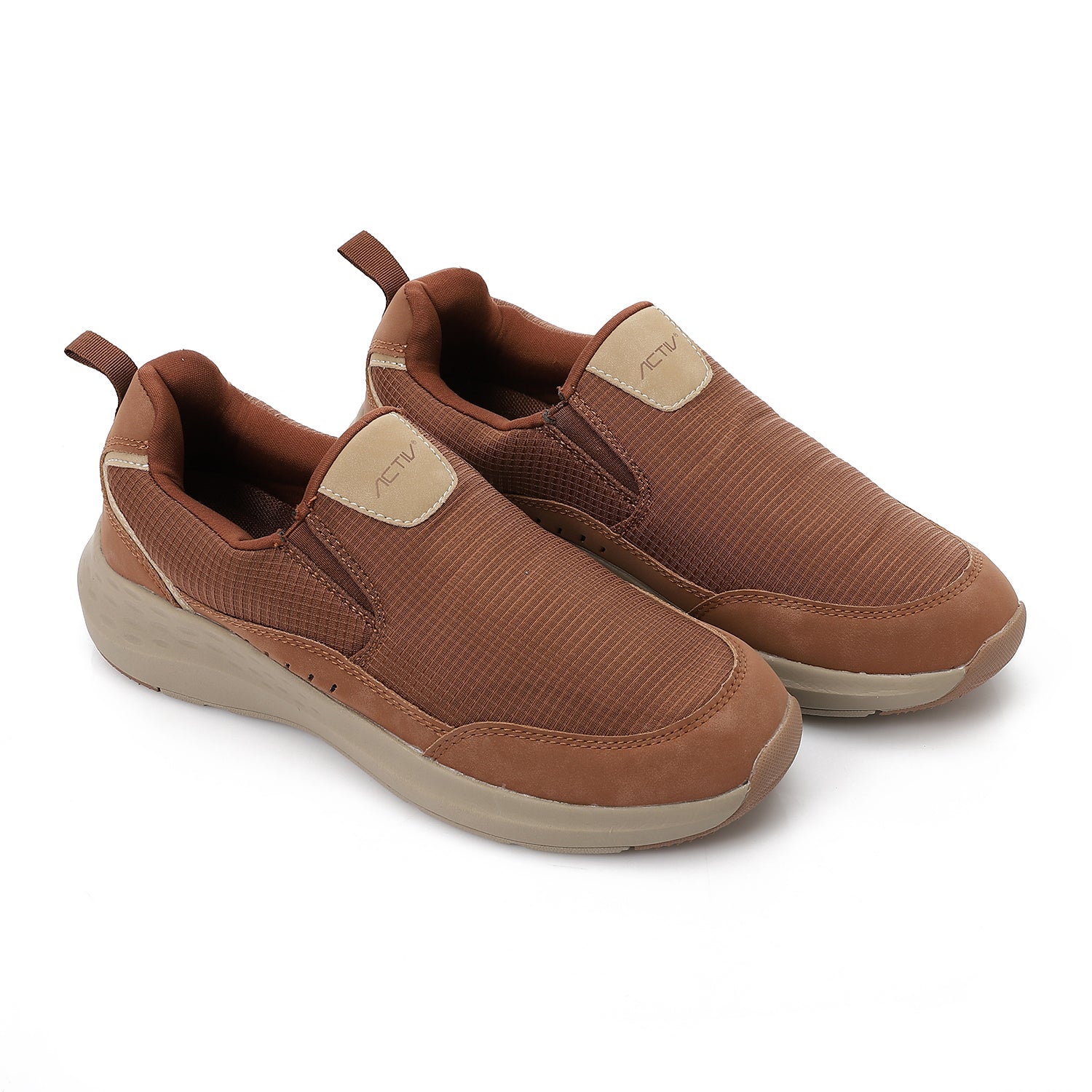 ACTIV MEN'S FASHION SHOES - BROWN