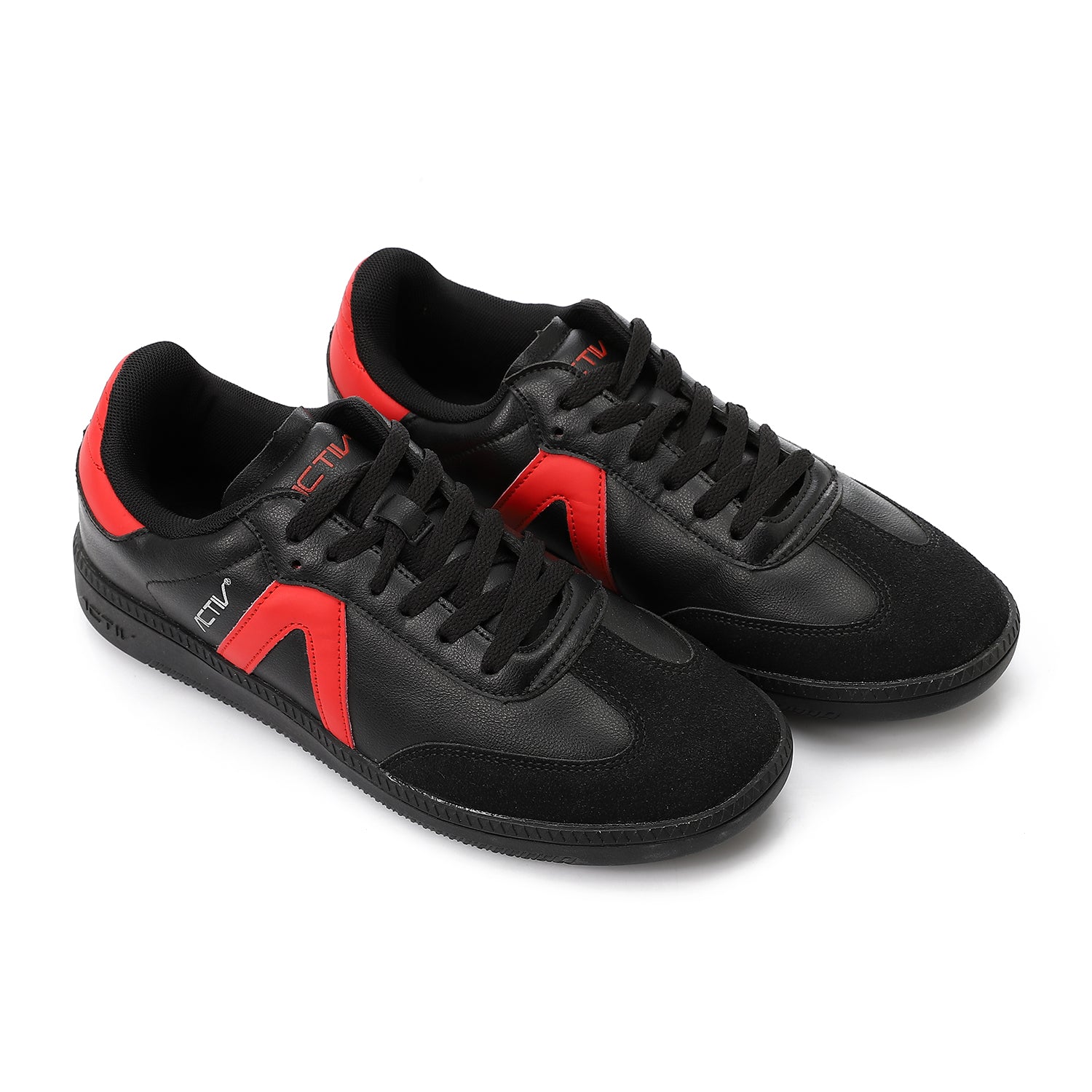 ACTIV MEN'S FASHION SHOES - BLK*RED