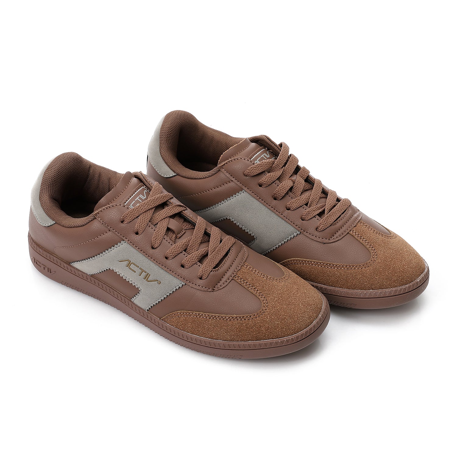 ACTIV MEN'S FASHION SHOES - بني*رمادي