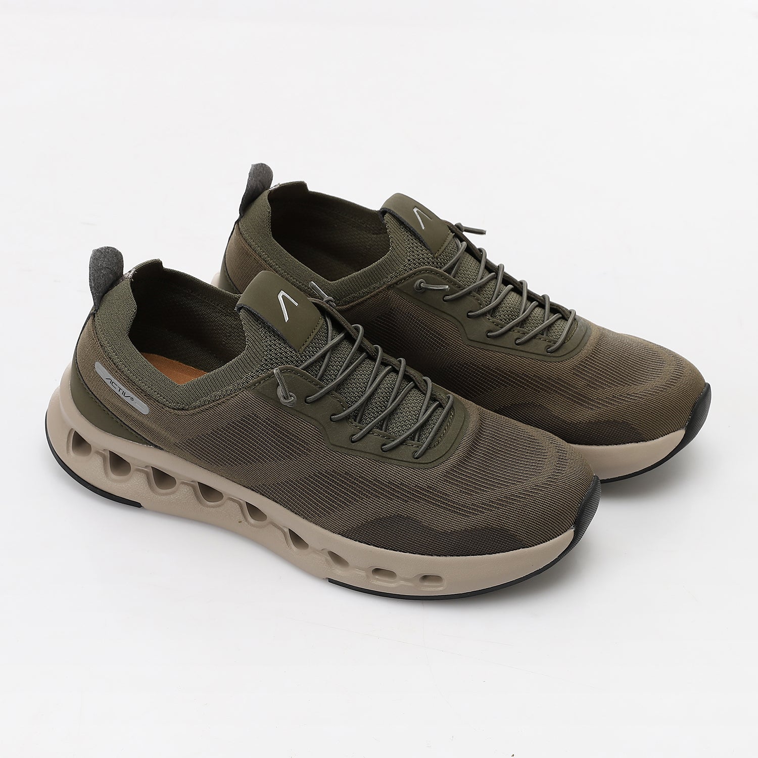 ACTIV MEN'S ATHLETIC SHOES - KAHKI