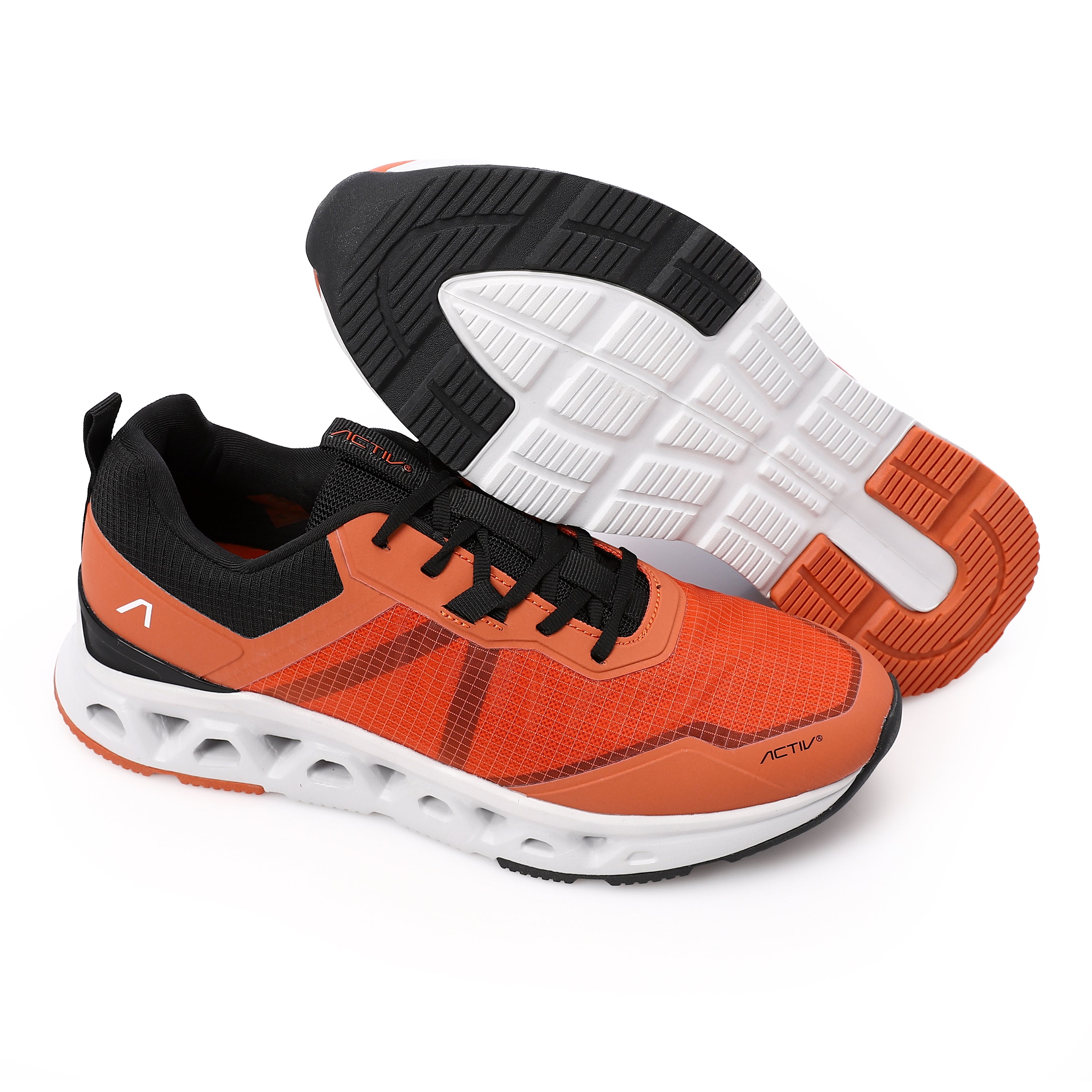 ACTIV MEN'S ATHLETIC SHOES - ORANGE