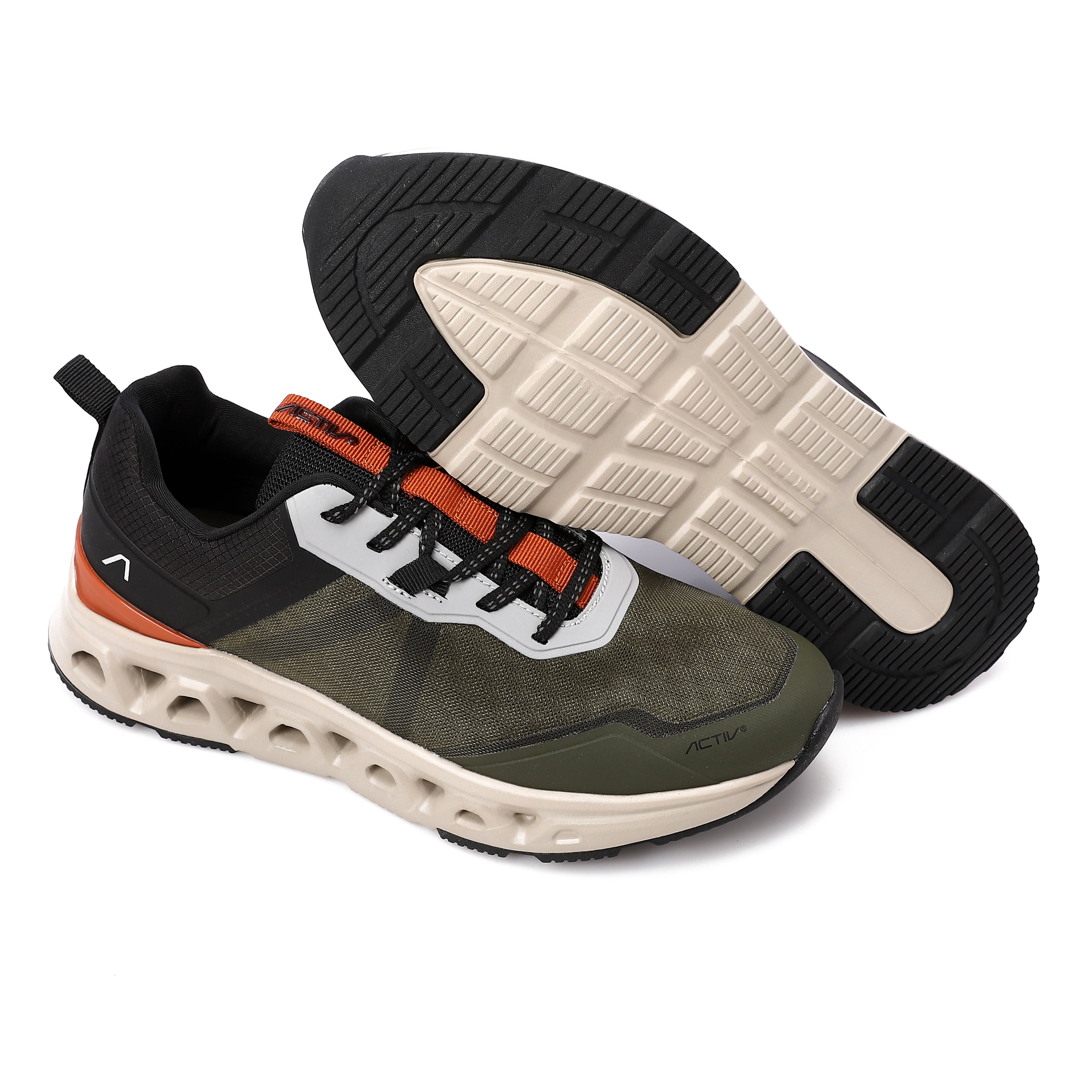 ACTIV MEN'S ATHLETIC SHOES - KAHKI