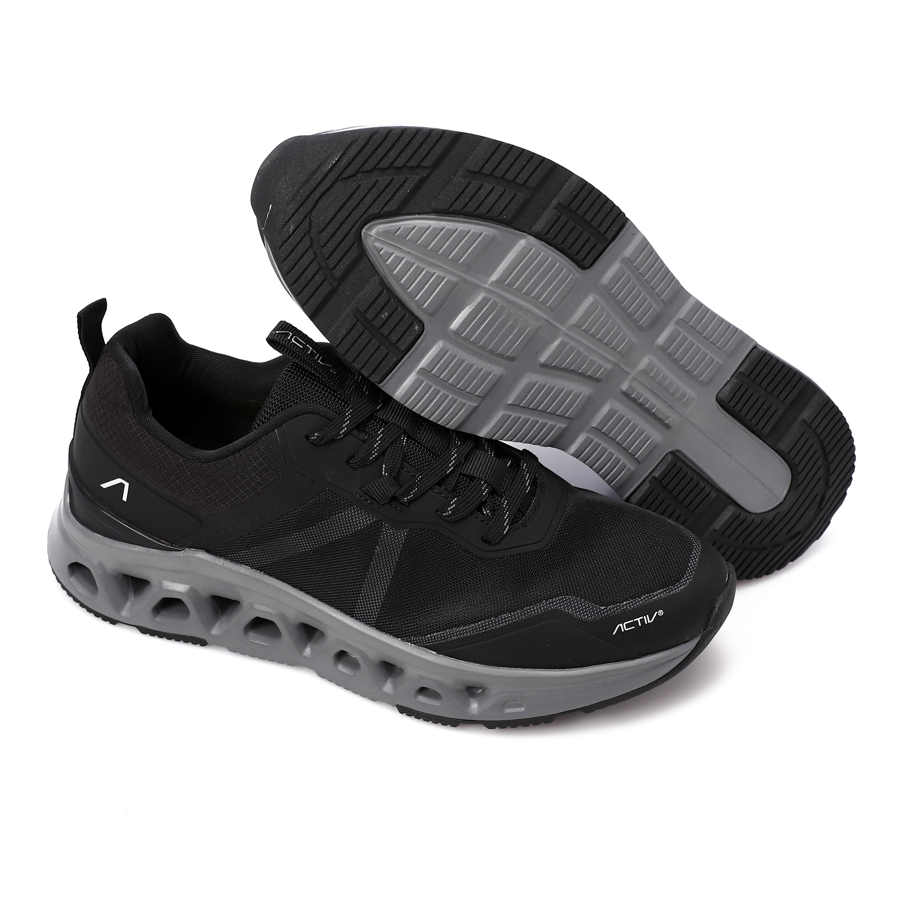 ACTIV MEN'S ATHLETIC SHOES - BLACK
