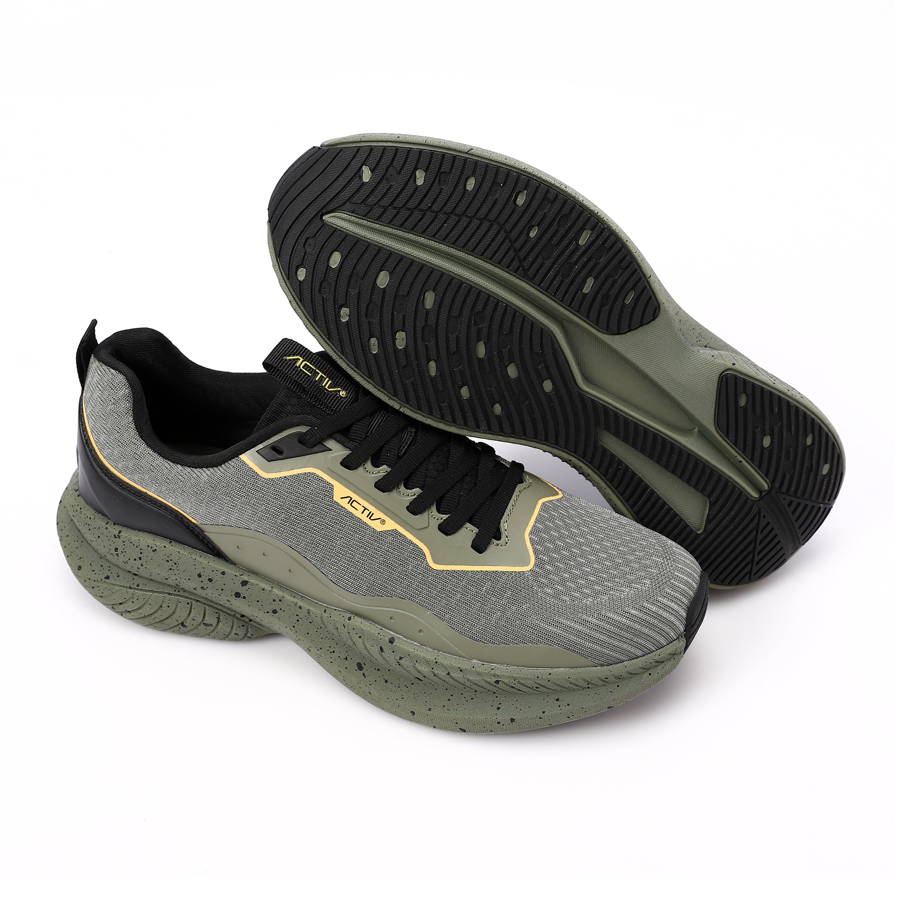 ACTIV MEN'S ATHLETIC SHOES - KAHKI