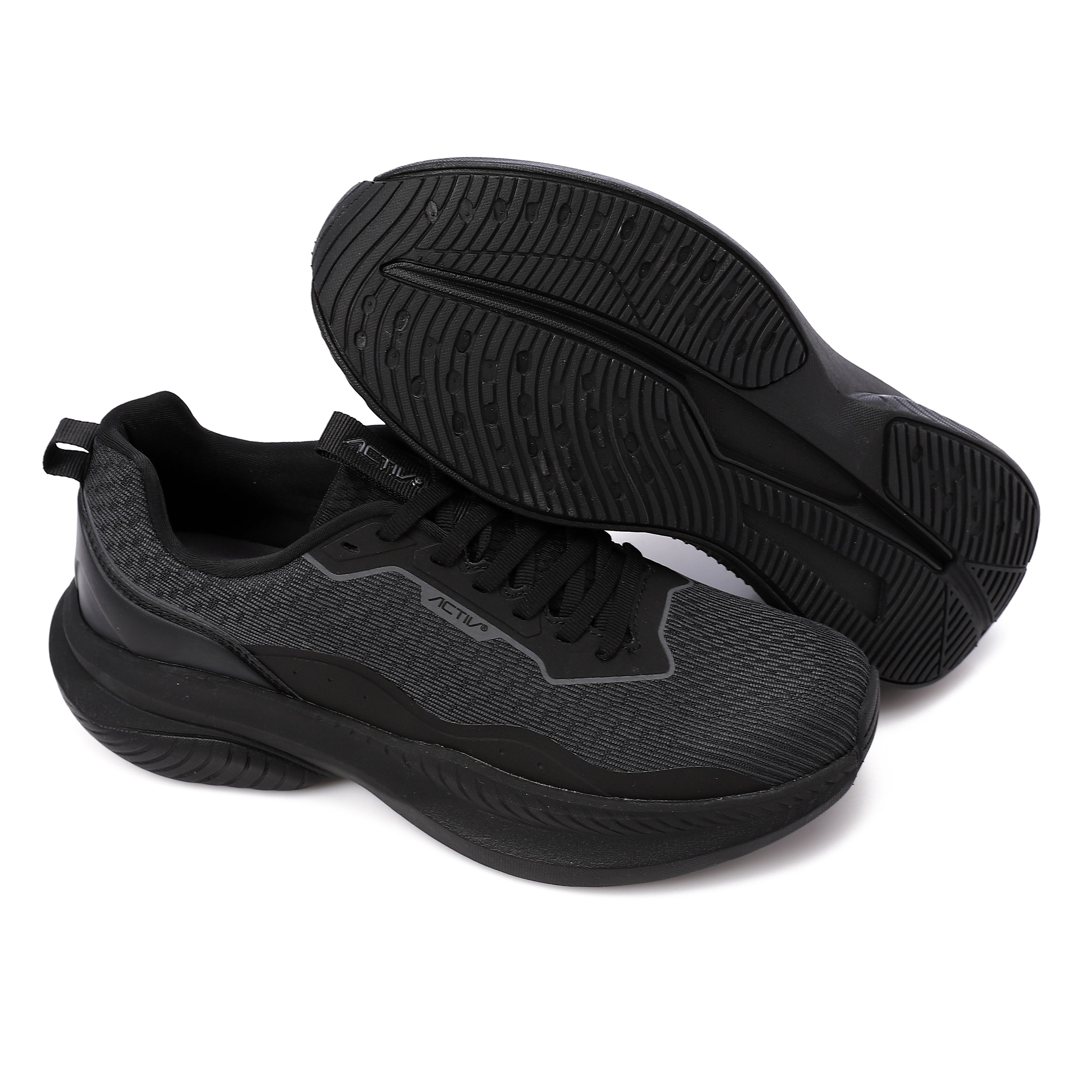 ACTIV MEN'S ATHLETIC SHOES - BLACK