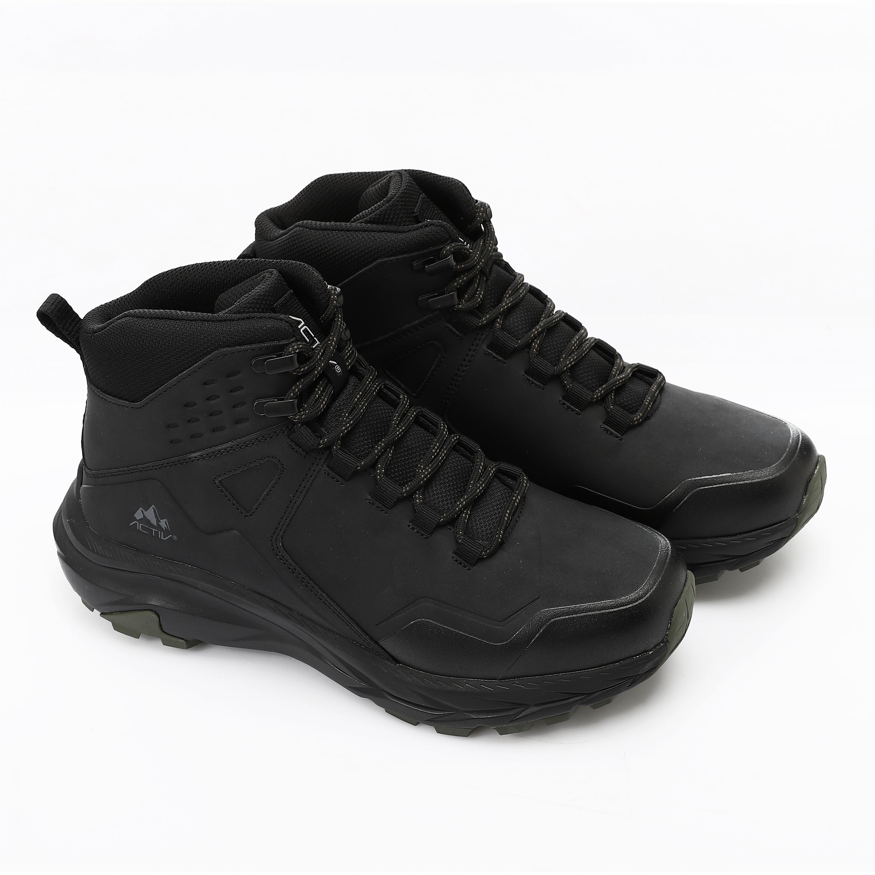 ACTIV MEN'S CASUAL SHOES - BLACK