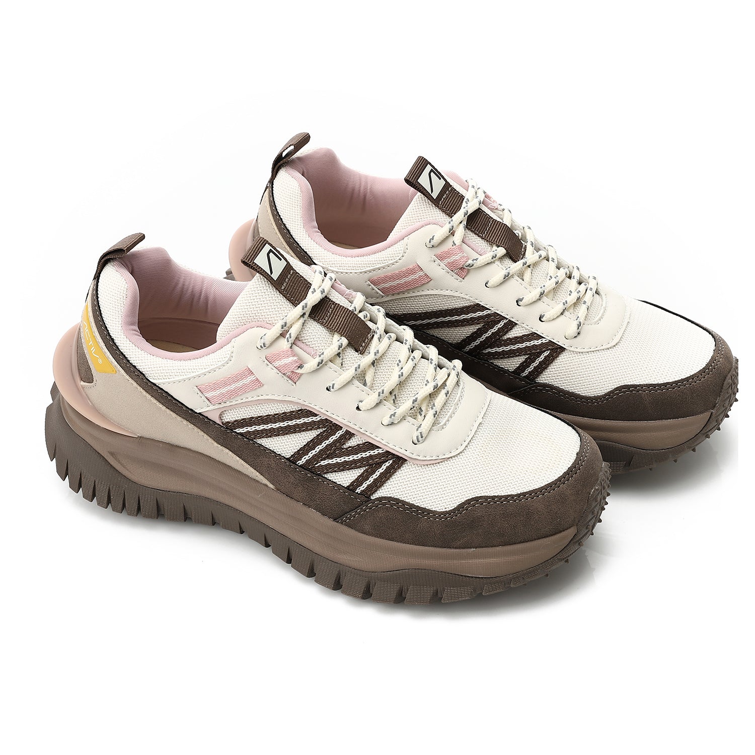 ACTIV WOMEN'S CASUAL SHOES - BROWN