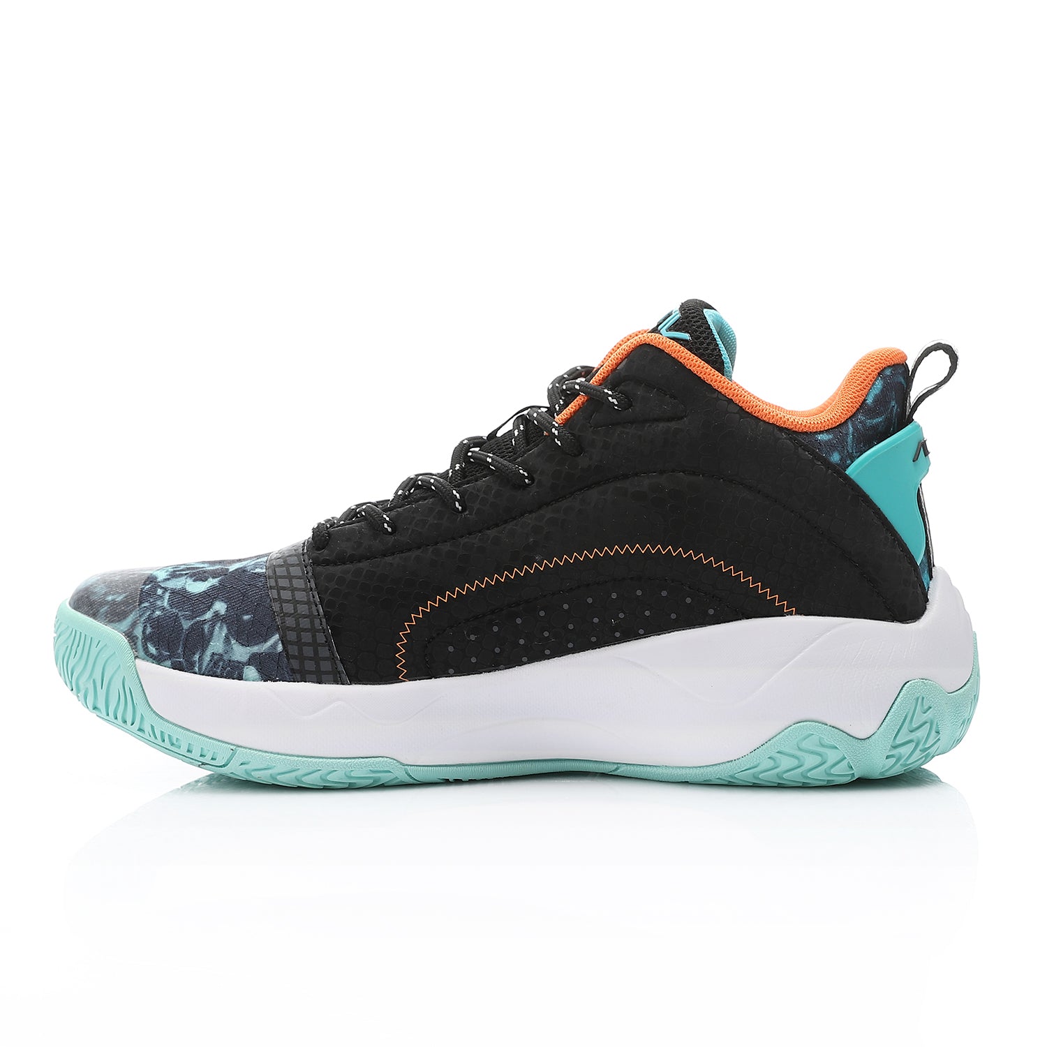 ACTIV MEN'S BASKETBALL SHOES - اسود*ازرق*برتقالى