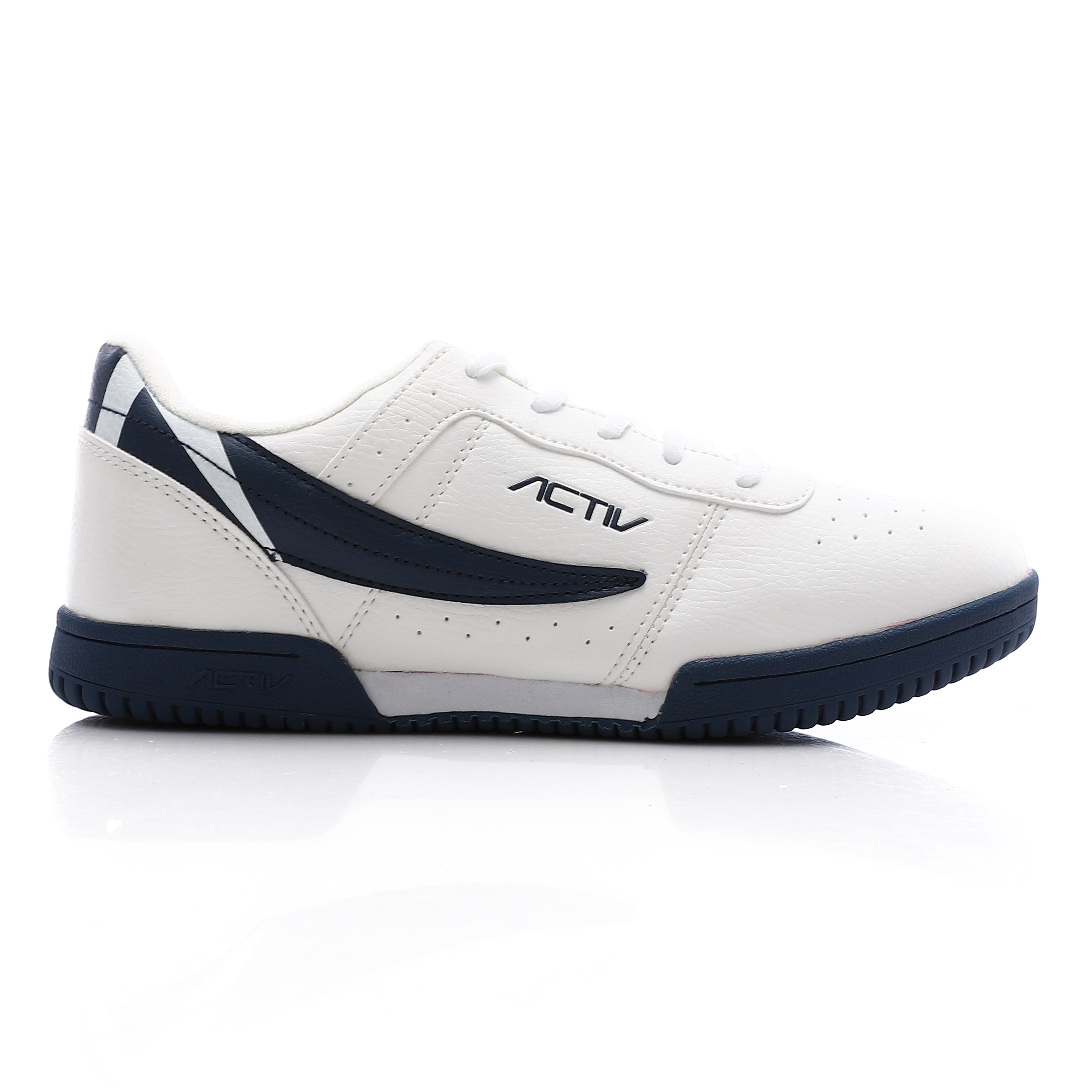 ACTIV FASHION SHOES - WHT & NVY