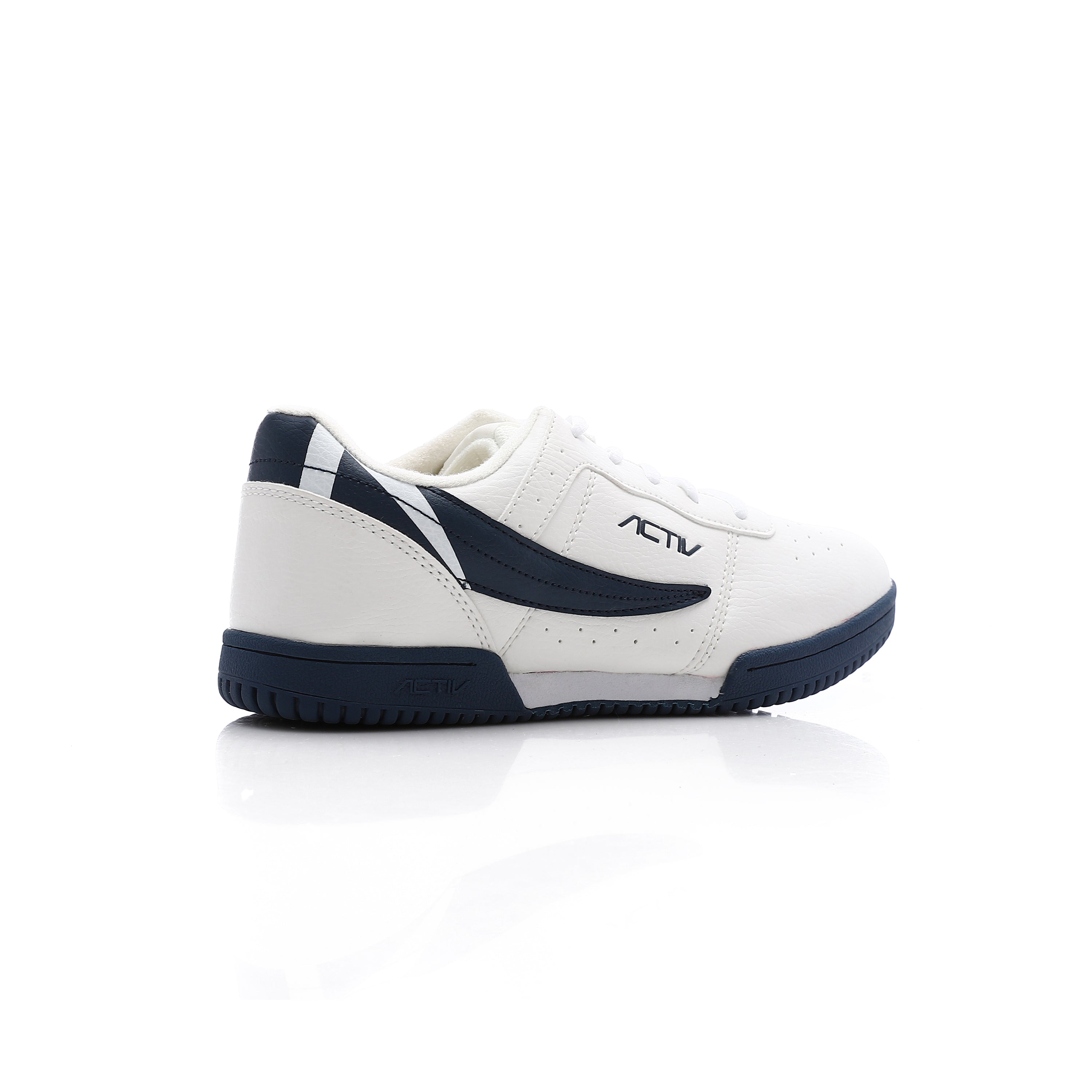 ACTIV FASHION SHOES - WHT & NVY