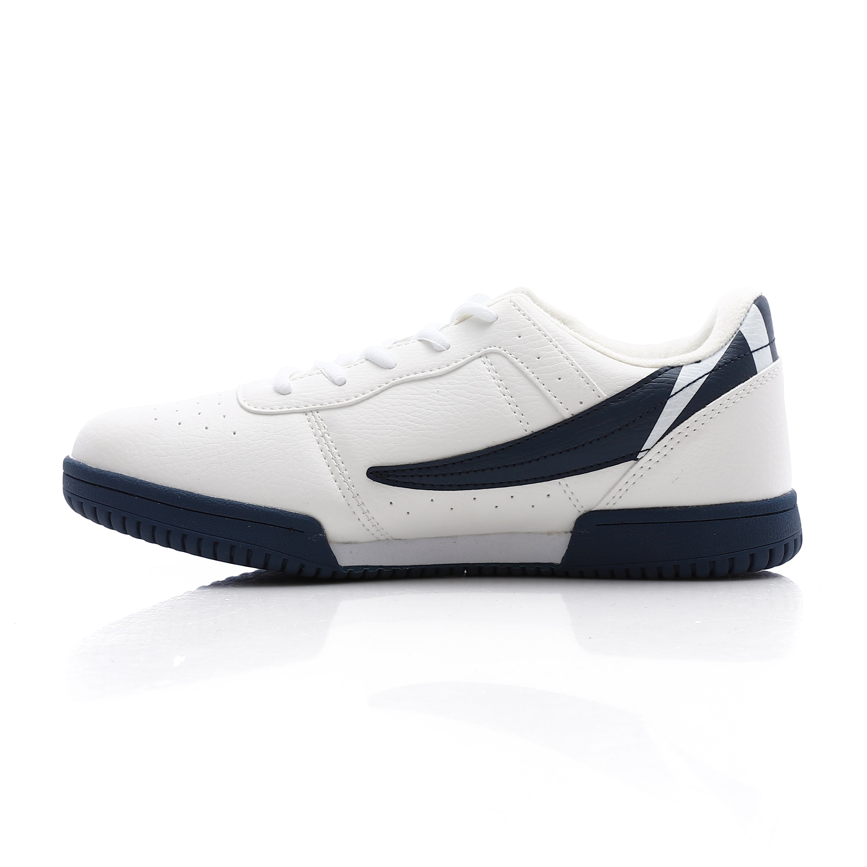 ACTIV FASHION SHOES - WHT & NVY