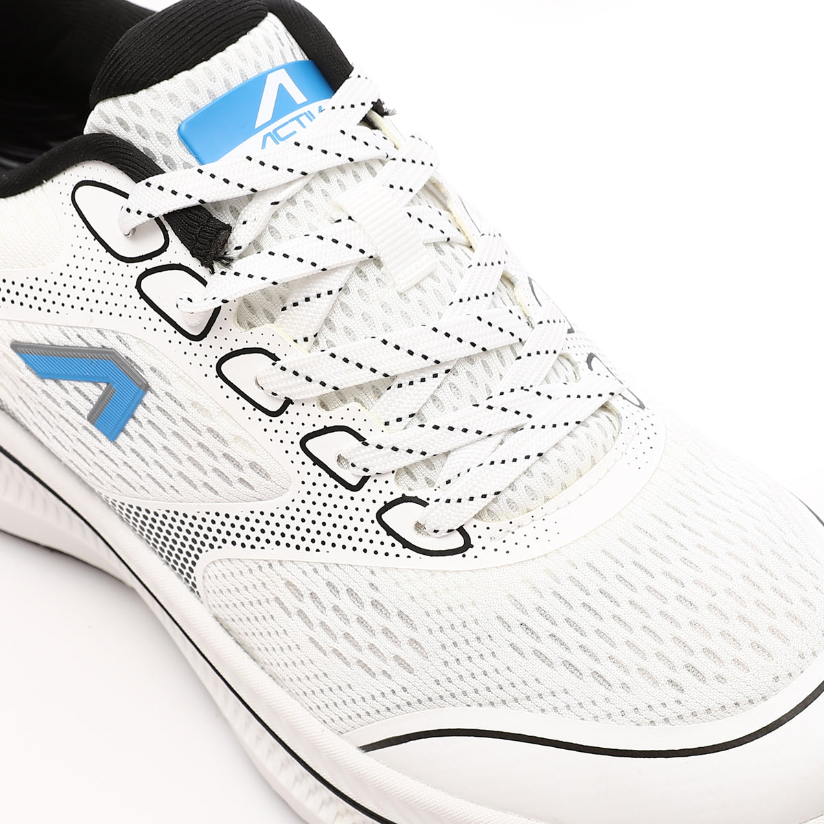 ACTIV MEN'S FASHION SHOES - WHT & BLK