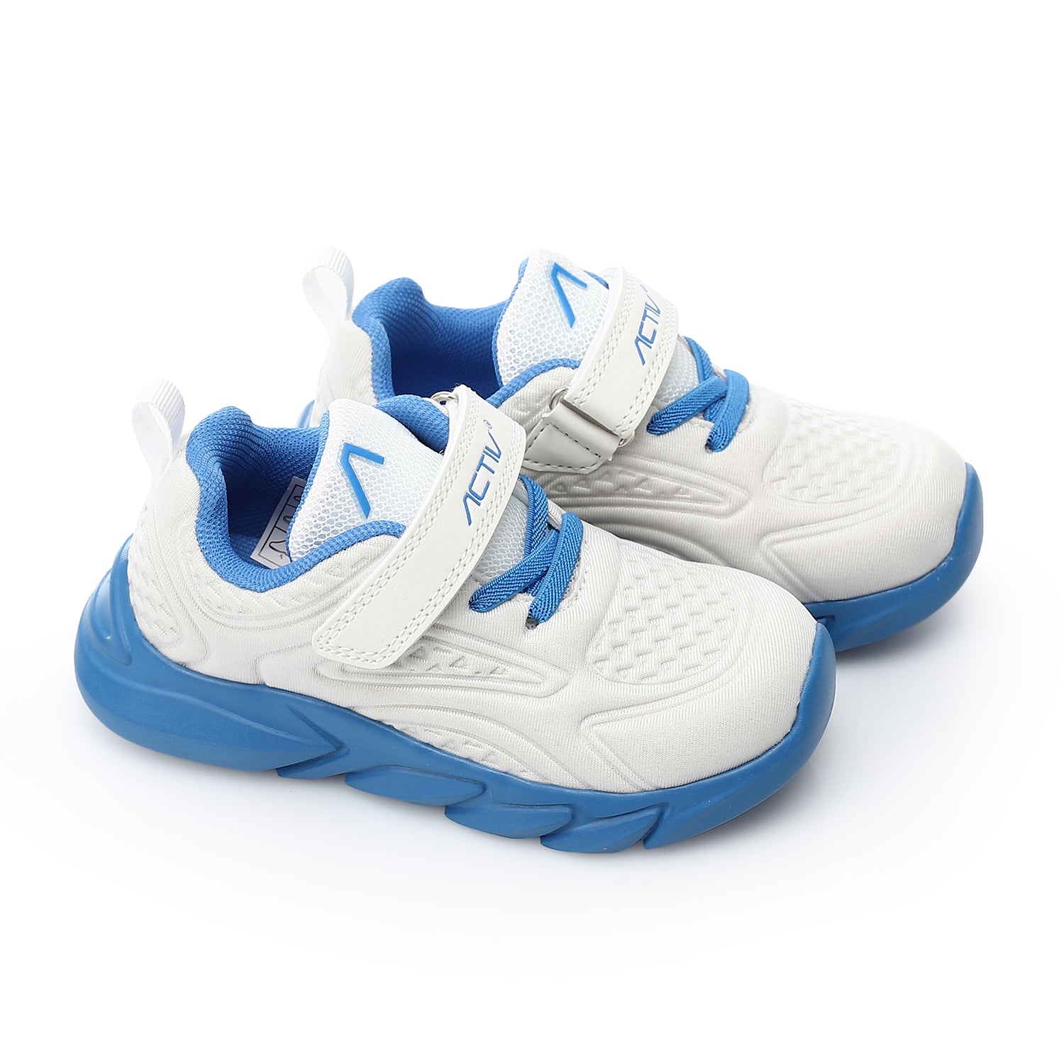 ACTIV KIDS FASHION SHOES - WHT*BLU