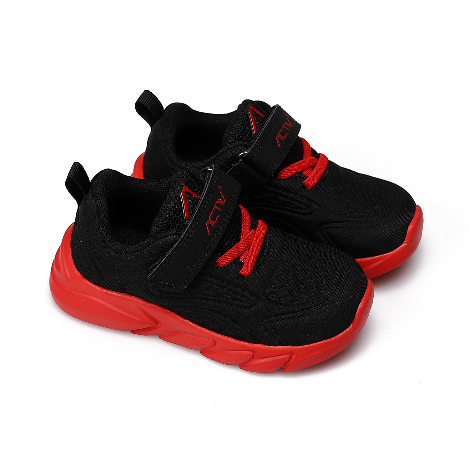 ACTIV KIDS FASHION SHOES - BLK*RED