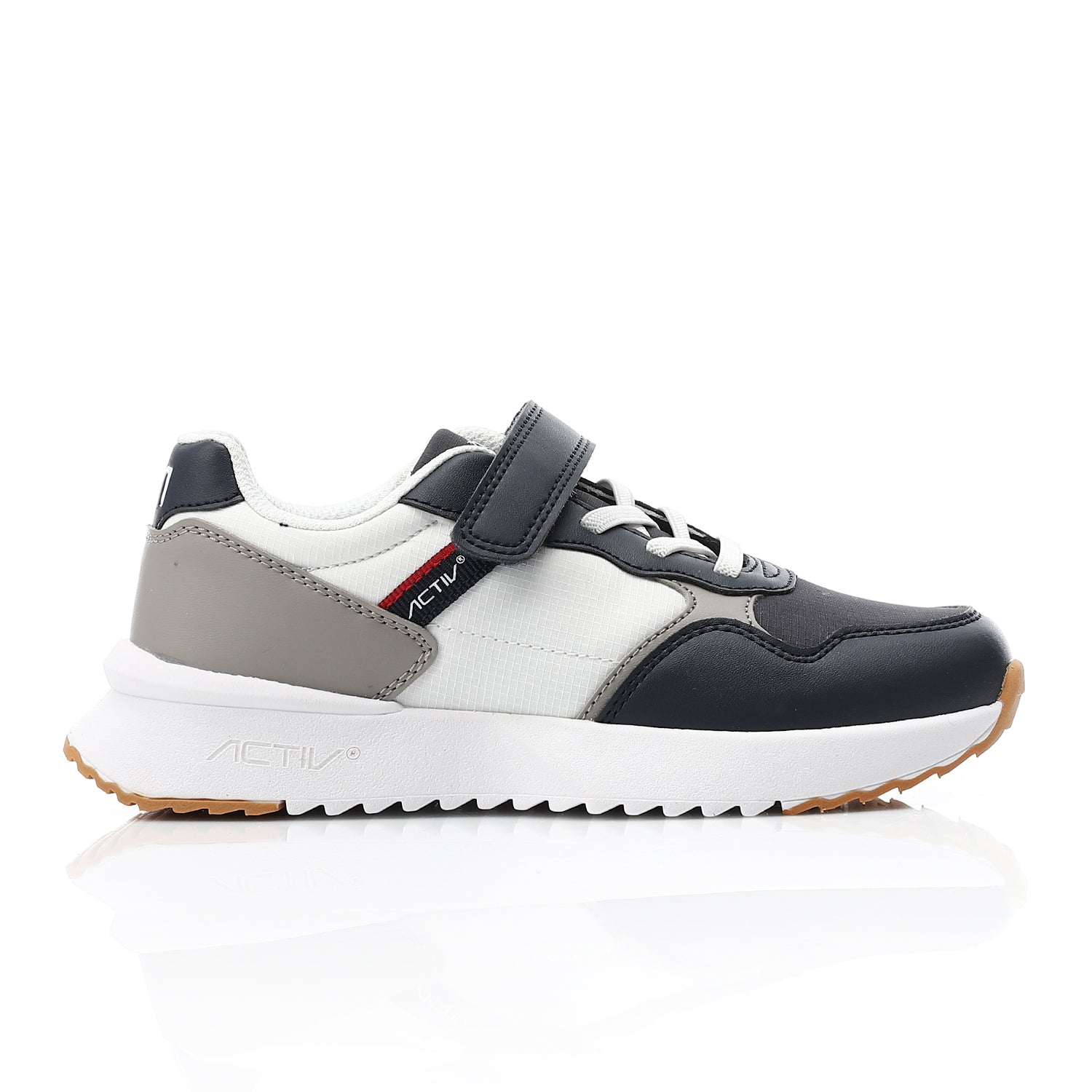 ACTIV KIDS FASHION SHOES - NVY & WHT