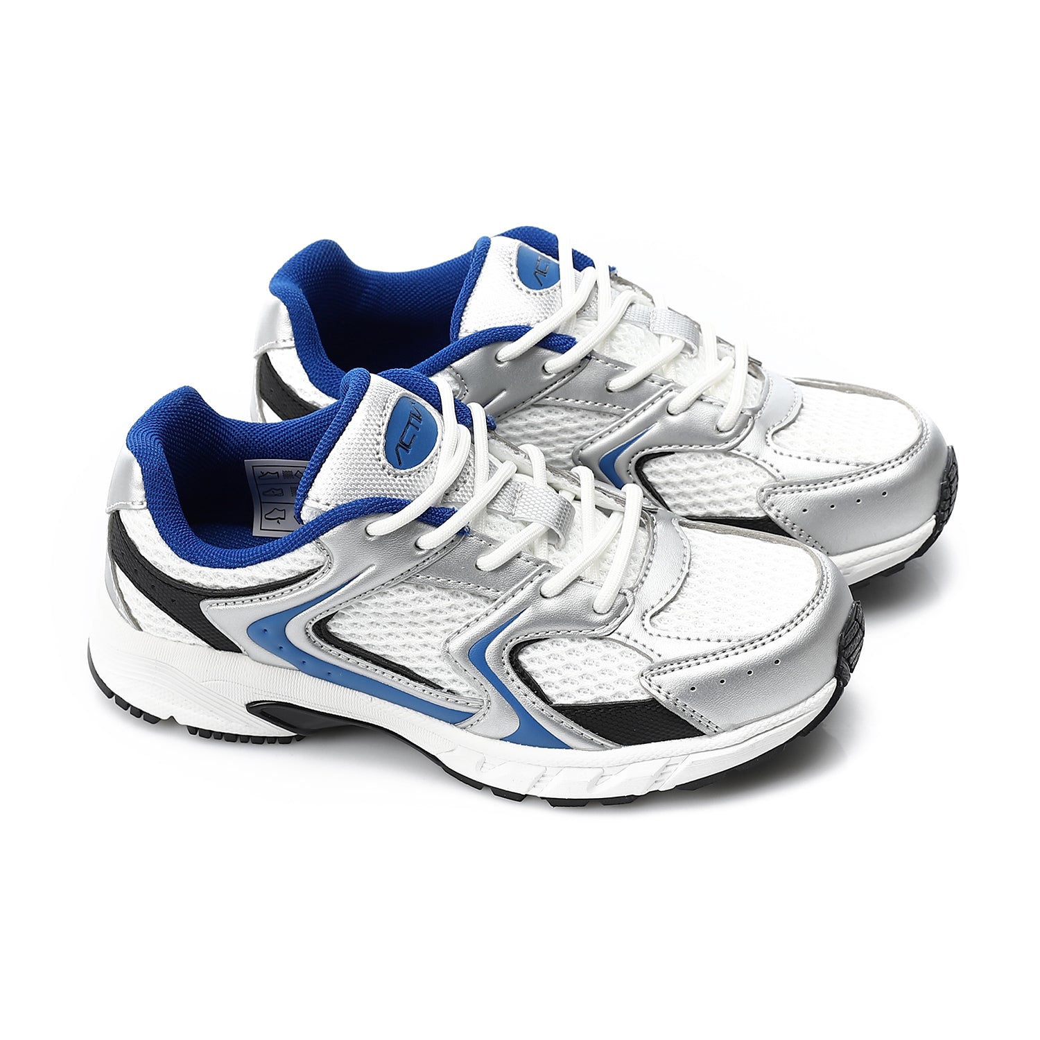 ACTIV KIDS FASHION SHOES - SLV & BLU