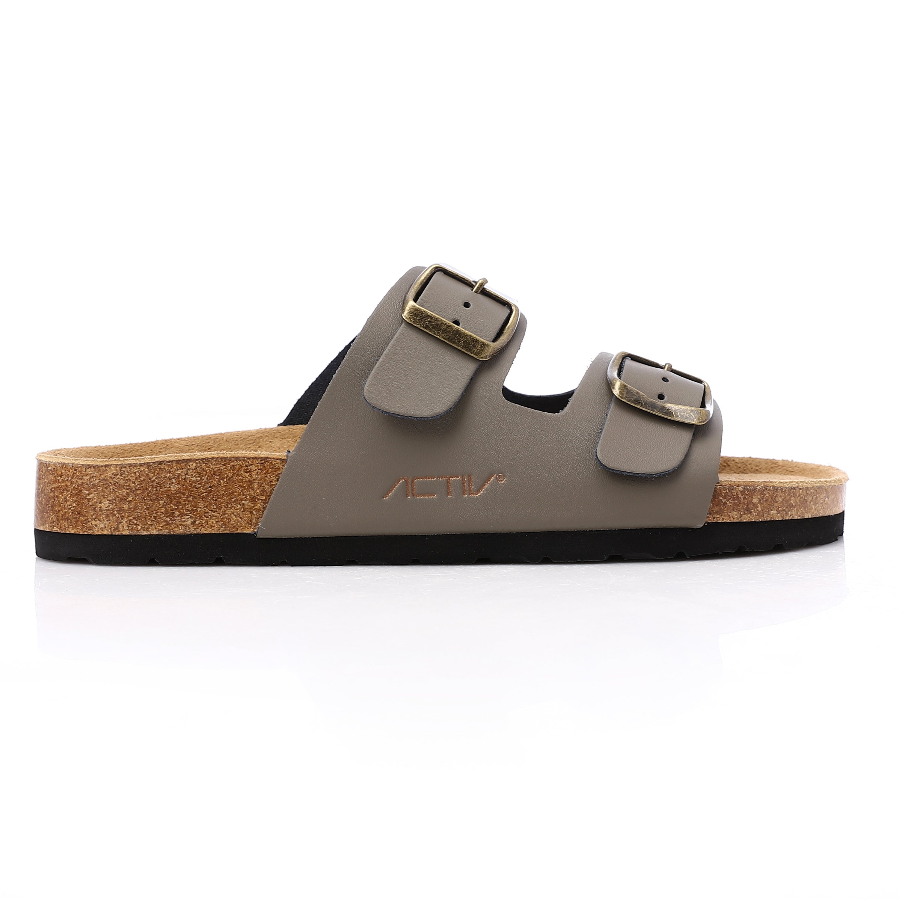 ACTIV WOMEN'S CASUAL SLIPPERS - OLIVE
