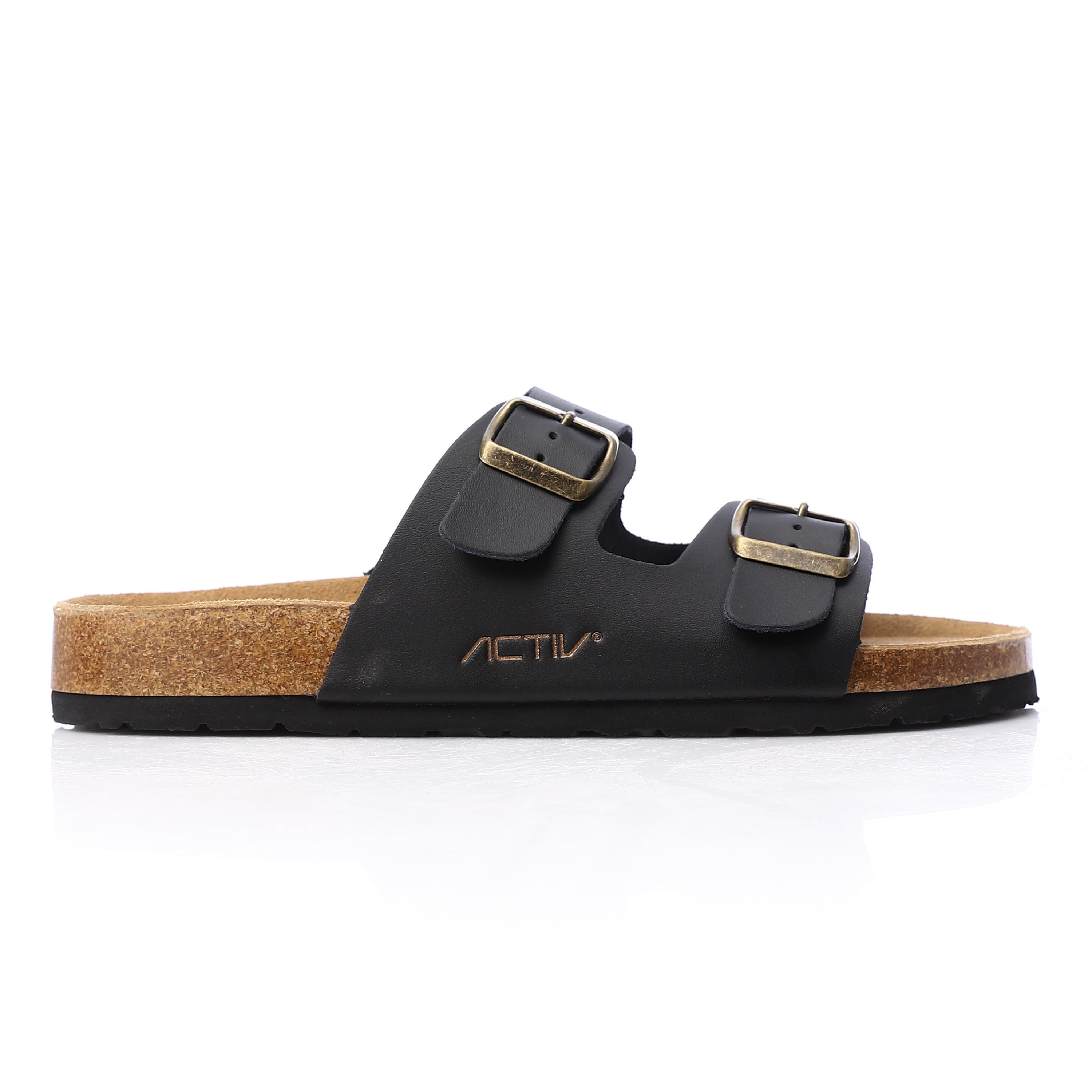 ACTIV WOMEN'S CASUAL SLIPPERS - BLACK