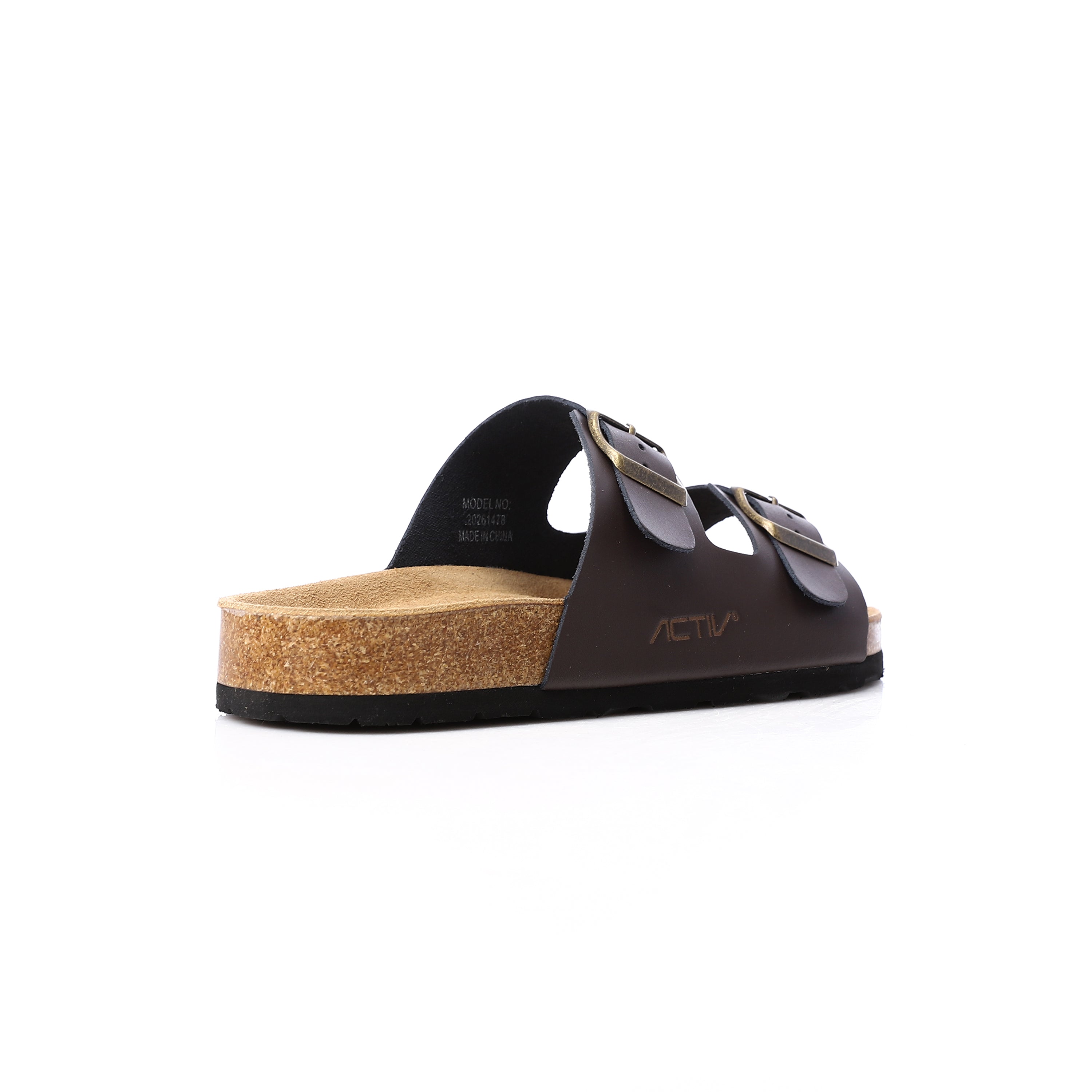 ACTIV WOMEN'S CASUAL SLIPPERS - D.BROWN